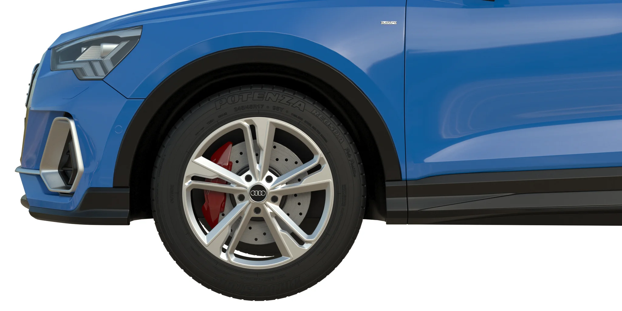 Audi Q3 2020, 3D model preview 26