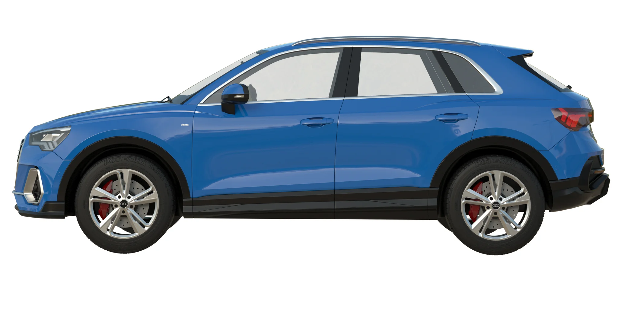 Audi Q3 2020, 3D model preview 37