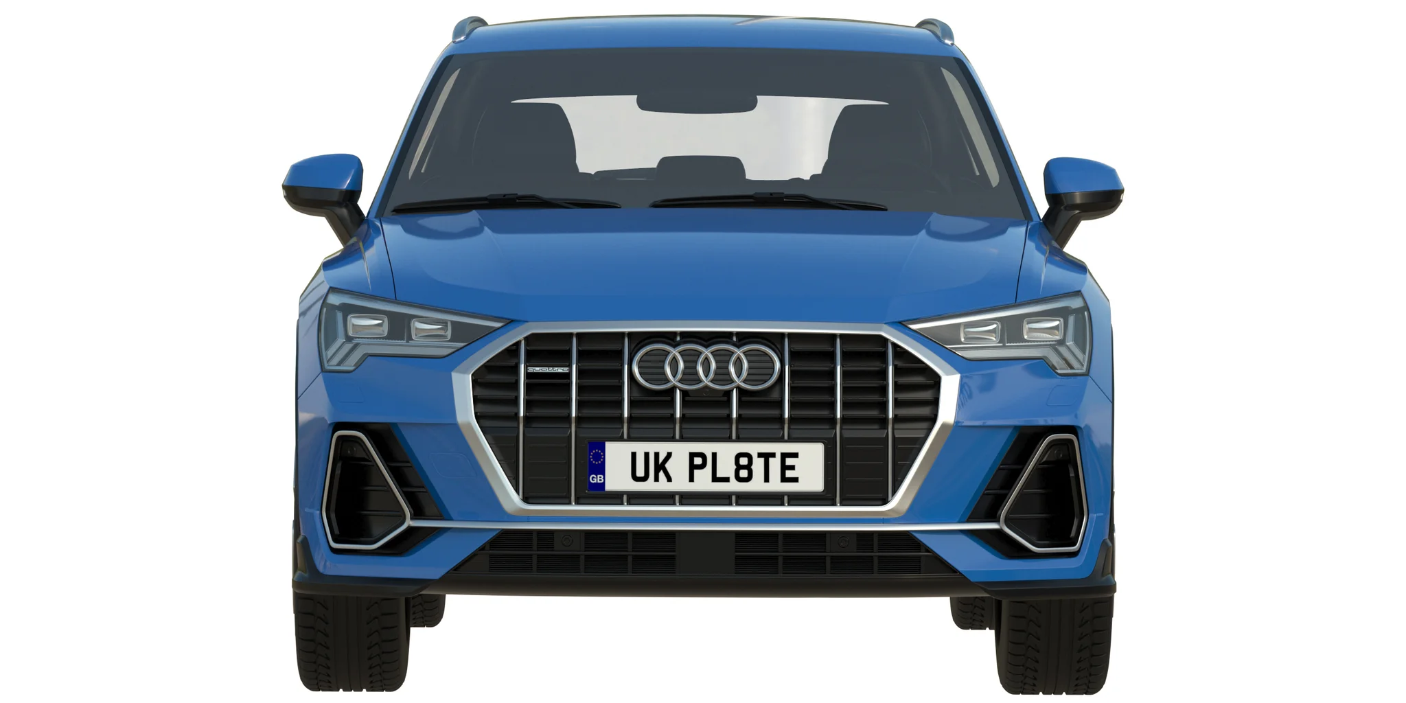 Audi Q3 2020, 3D model preview 40
