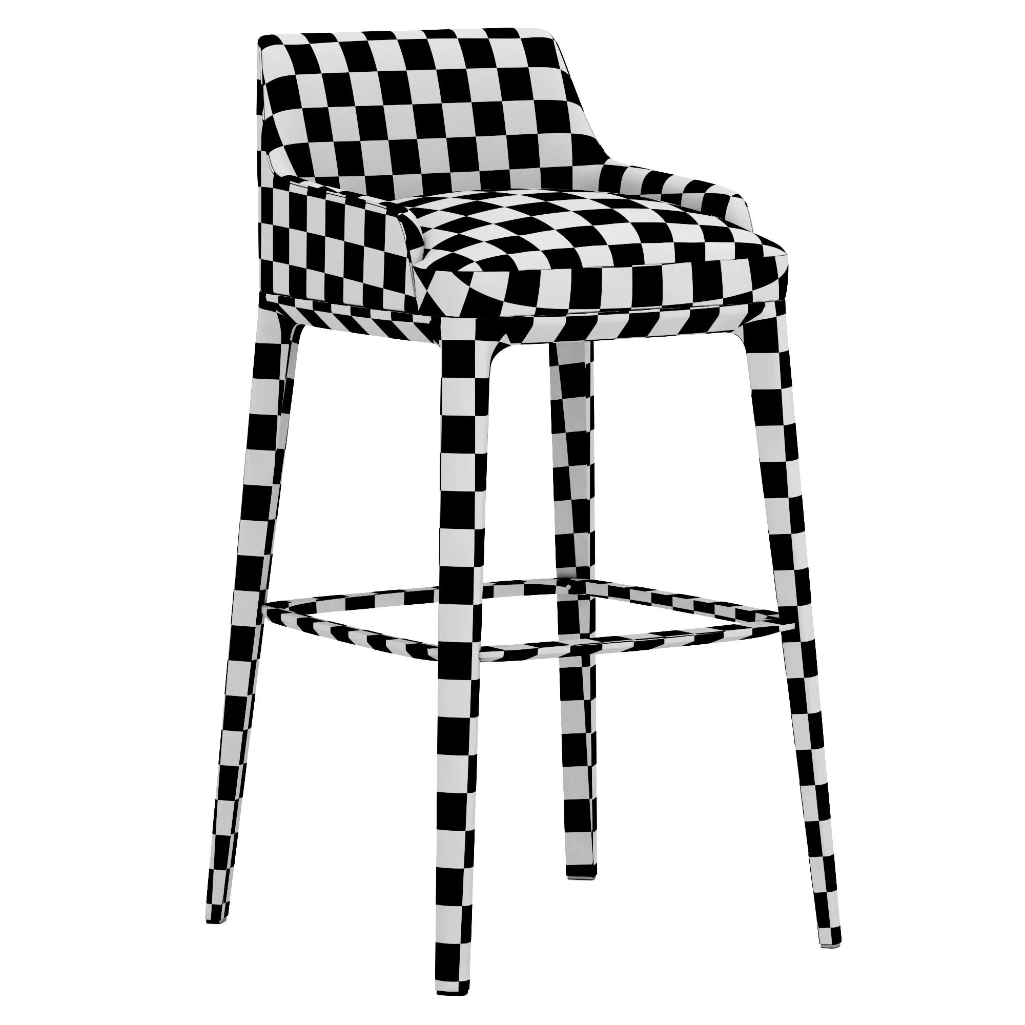 Poliform SOPHIE Bar Stool — 3D model preview 9