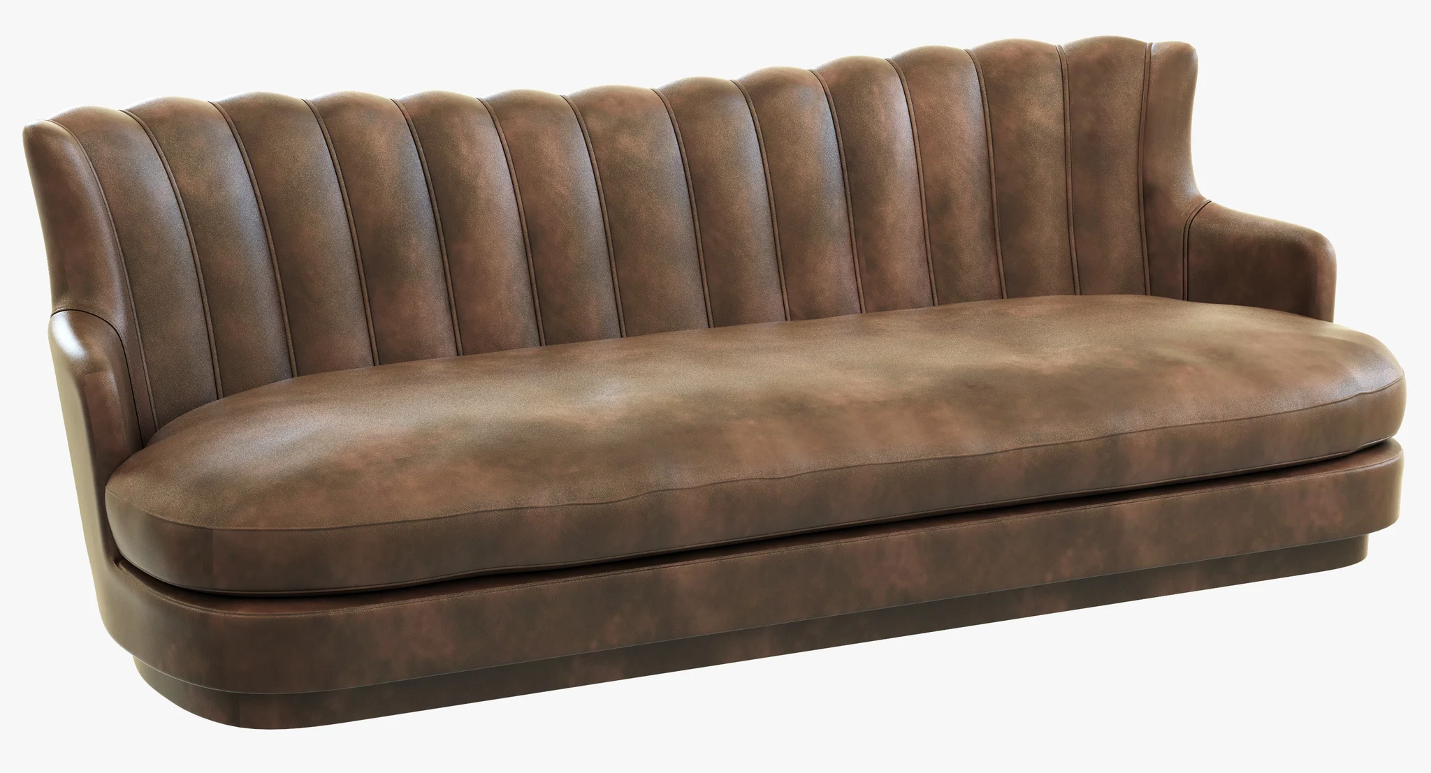 Brabbu Plum Sofa — 3D model preview 1