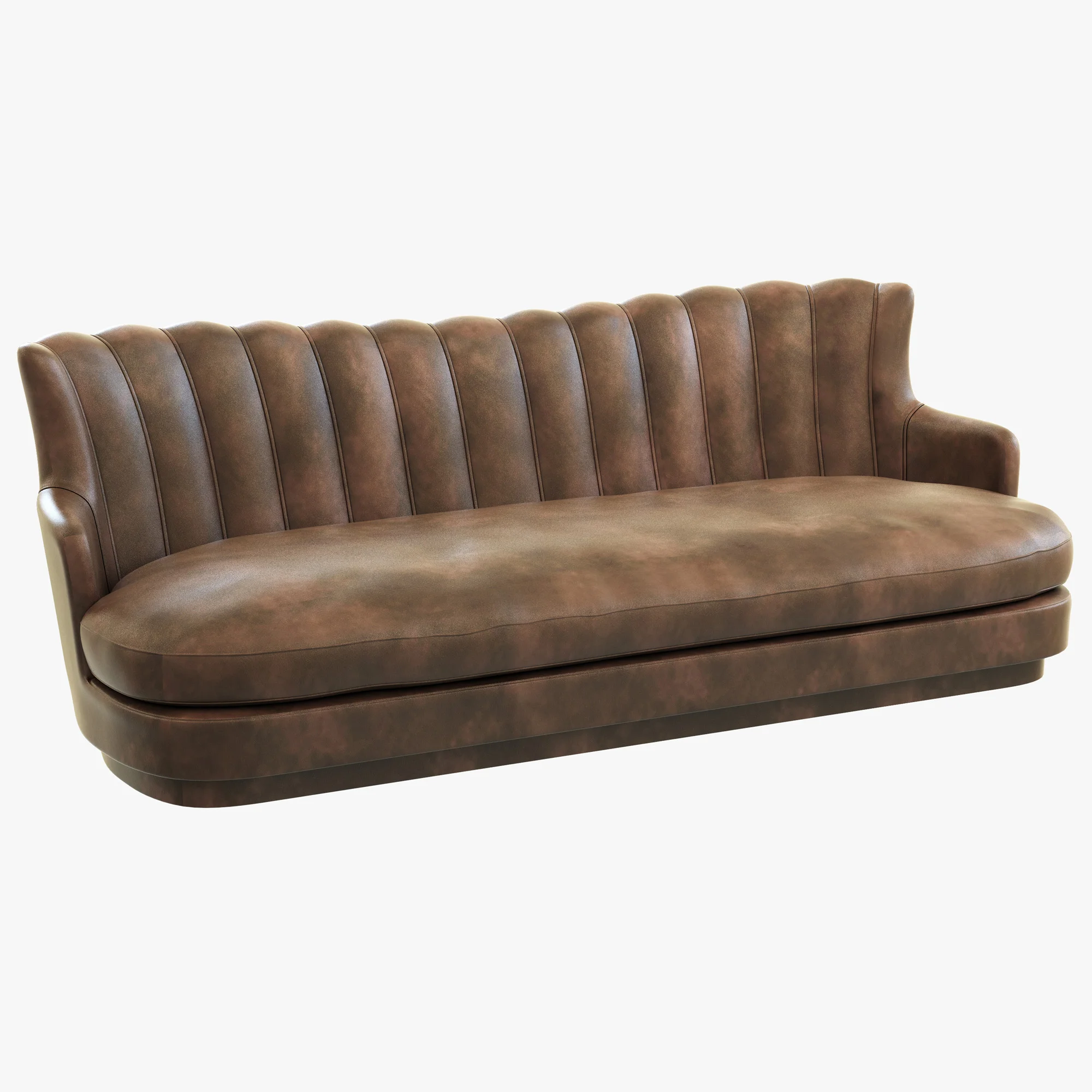 Brabbu Plum Sofa — 3D model preview 2