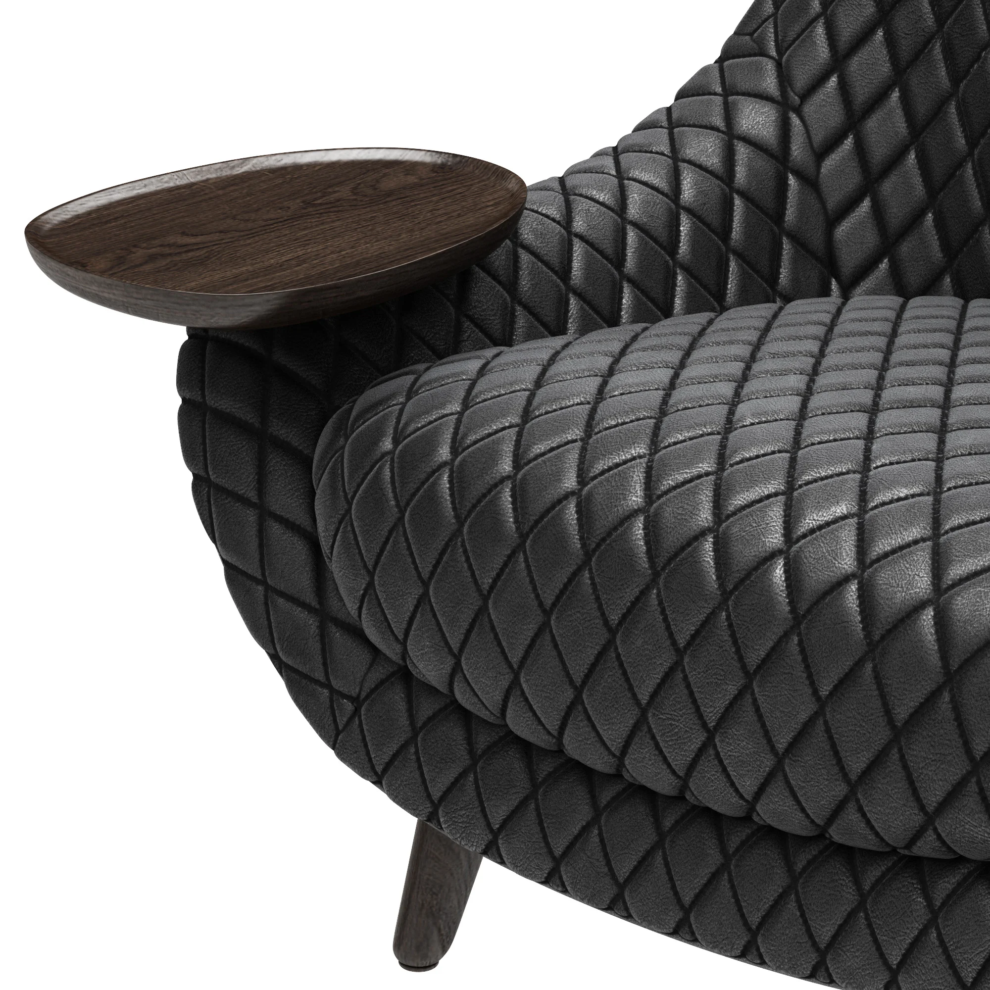 Poliform Mad King Capitone — 3D model preview 5