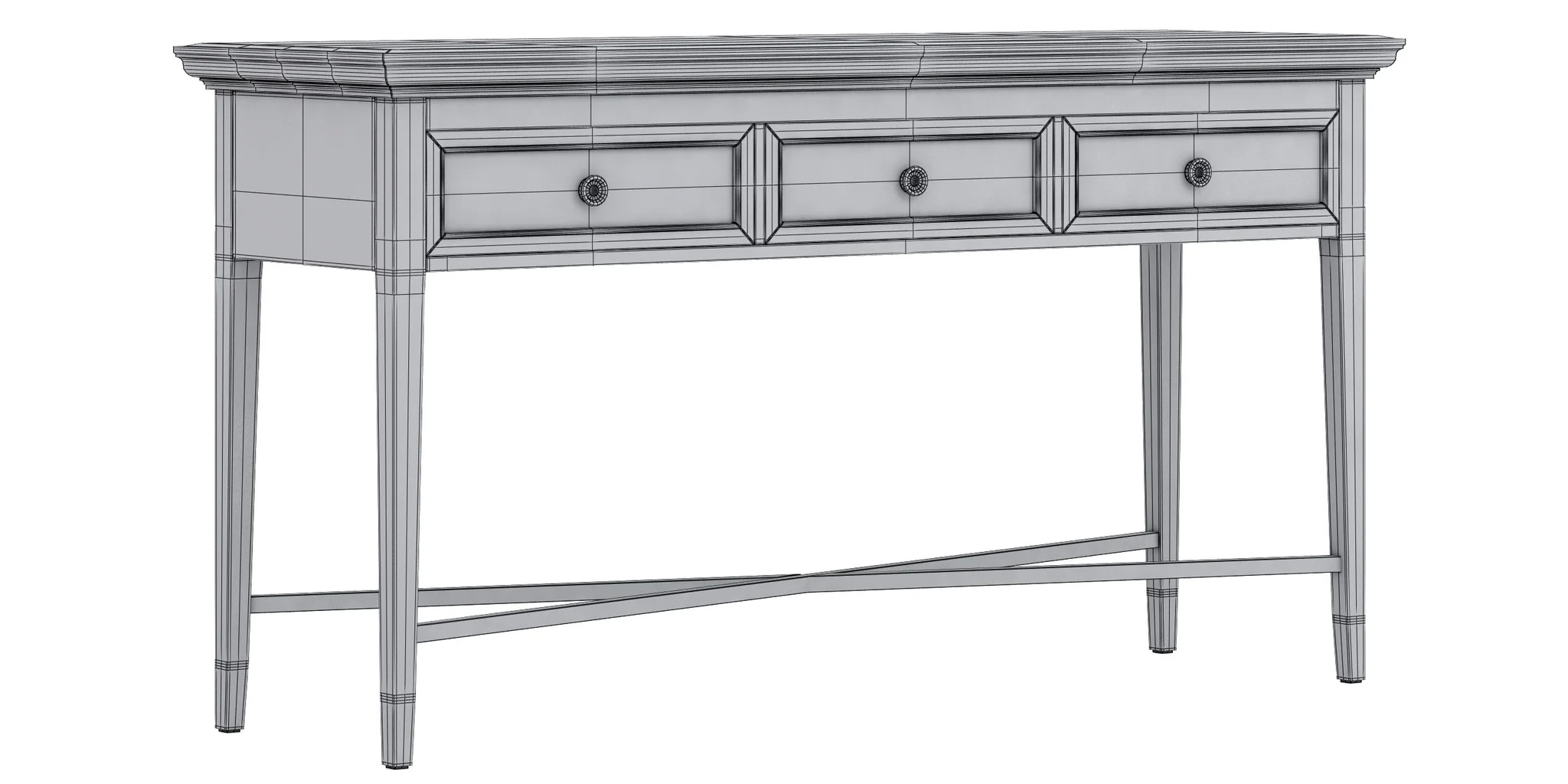 Dantone Home Stafford Console — 3D model preview 10