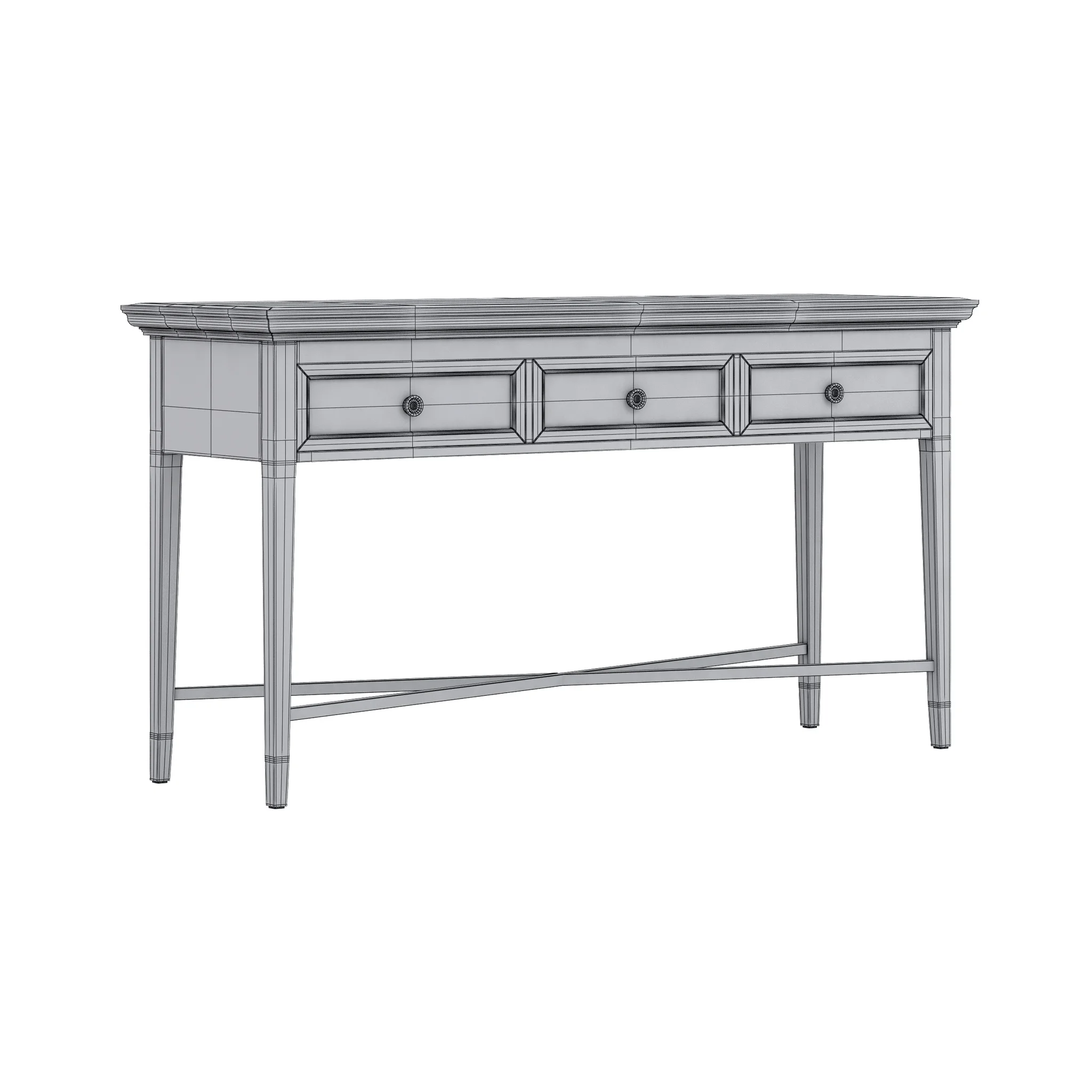 Dantone Home Stafford Console — 3D model preview 11
