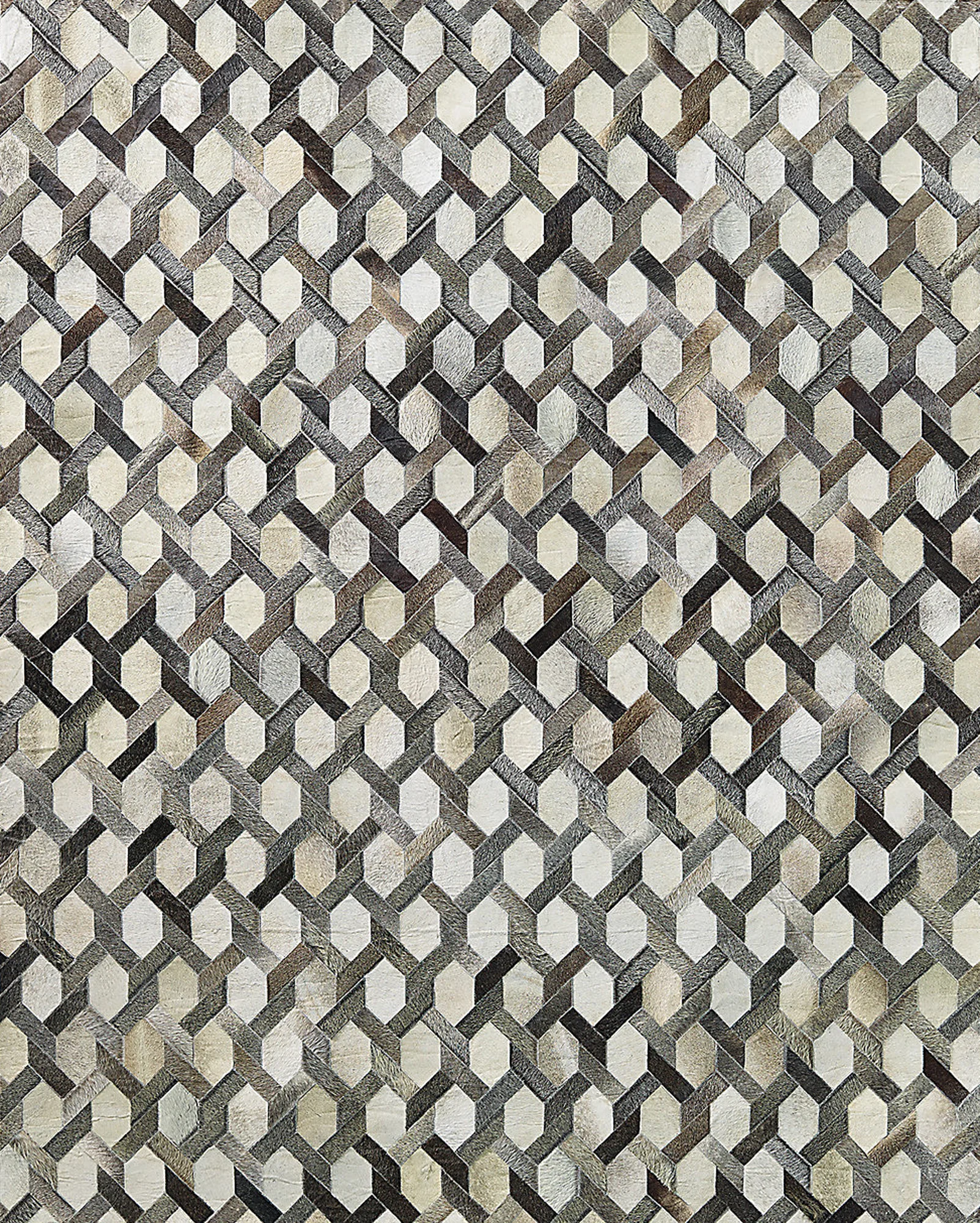 Restoration Hardware Link Cowhide Rug — 3D model preview 3