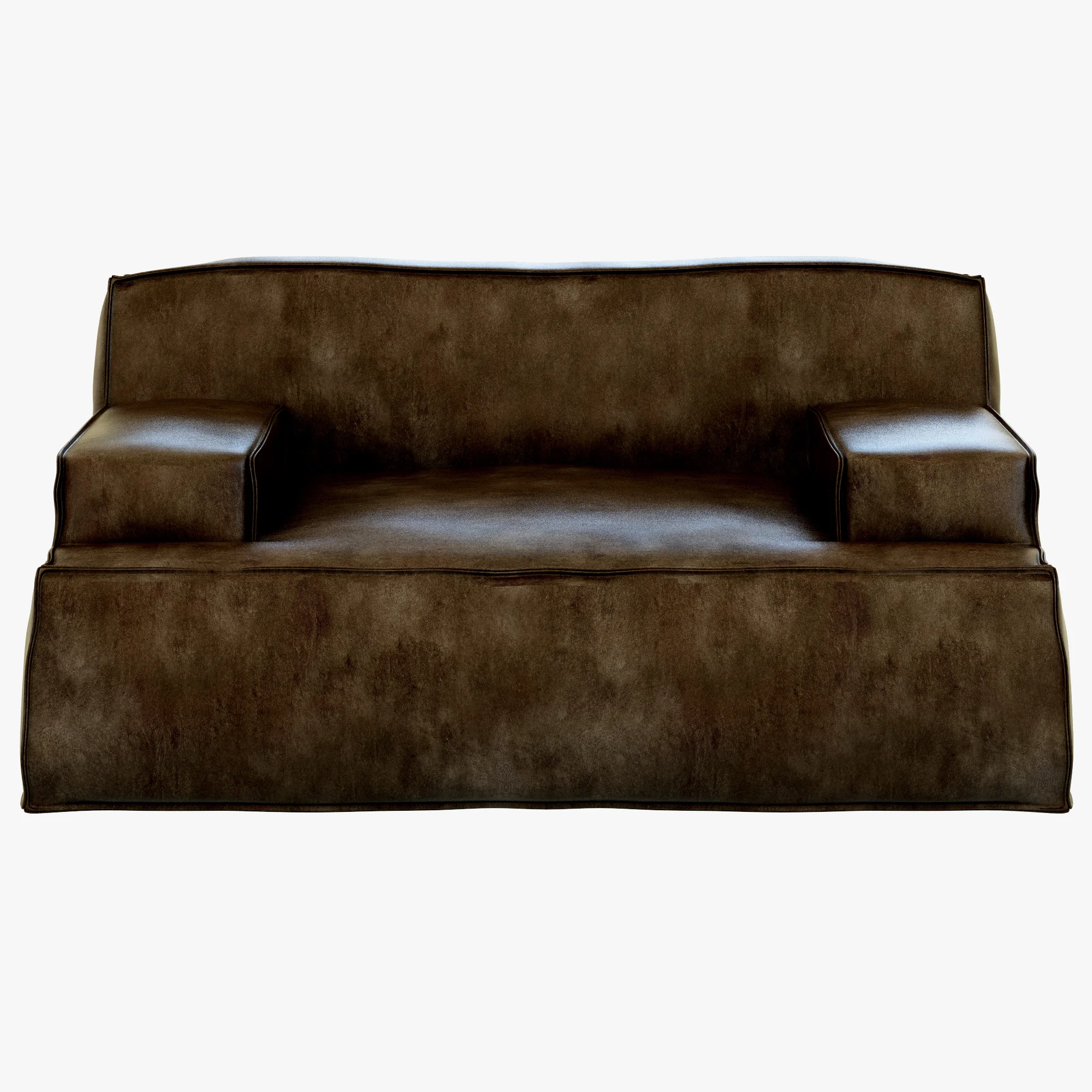 Baxter Damasco Love Seat — 3D model preview 11