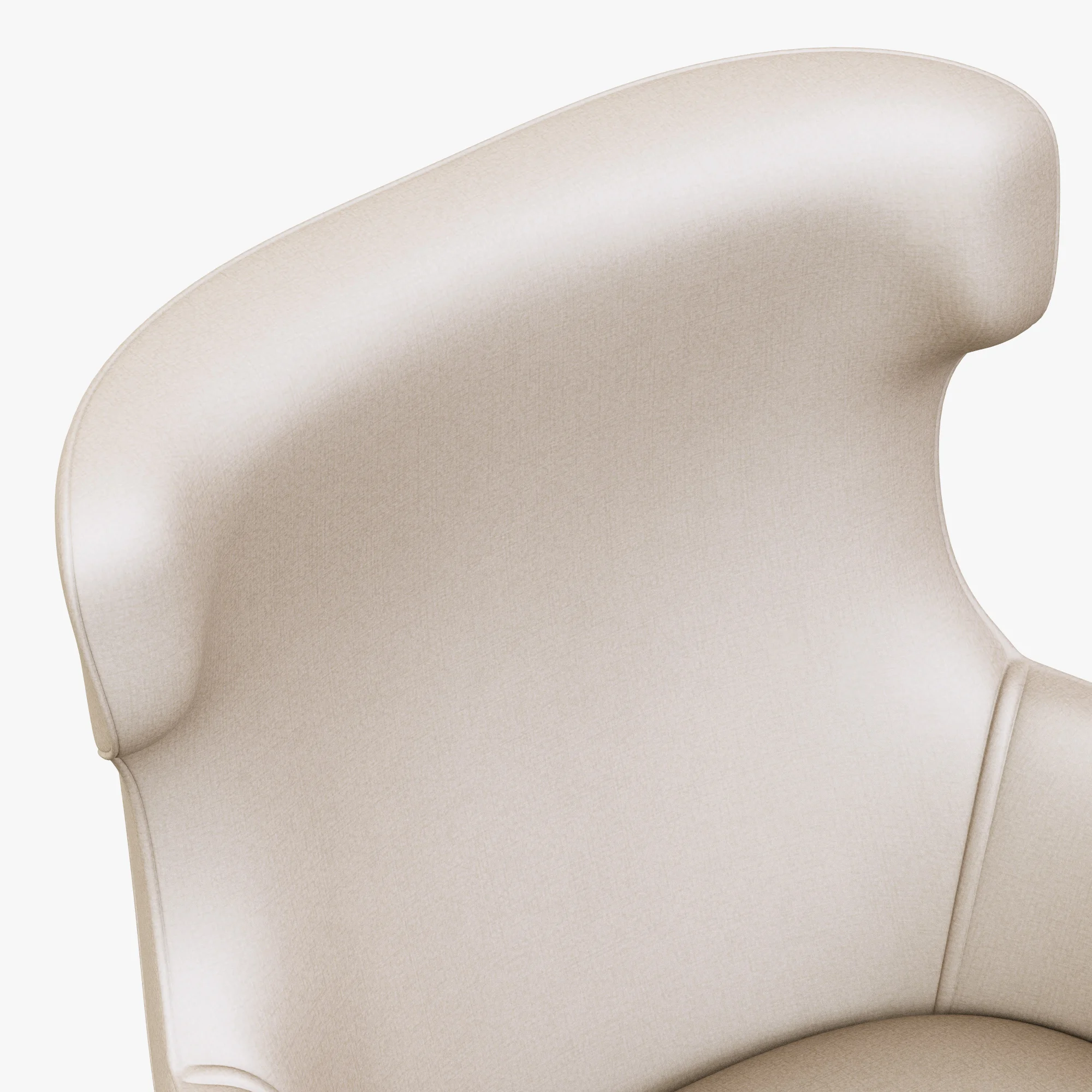 Baxter PALOMA REVOLVING CHAIR — 3D model preview 4