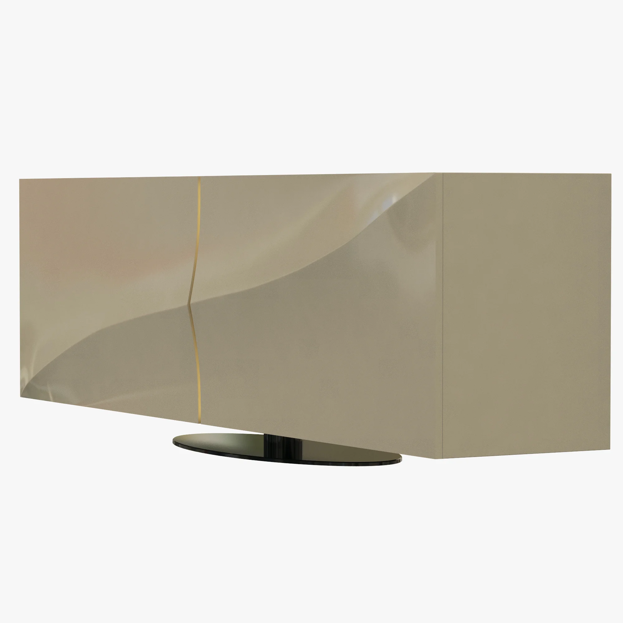 Roche Bobois Speed Up Wave — 3D model preview 2
