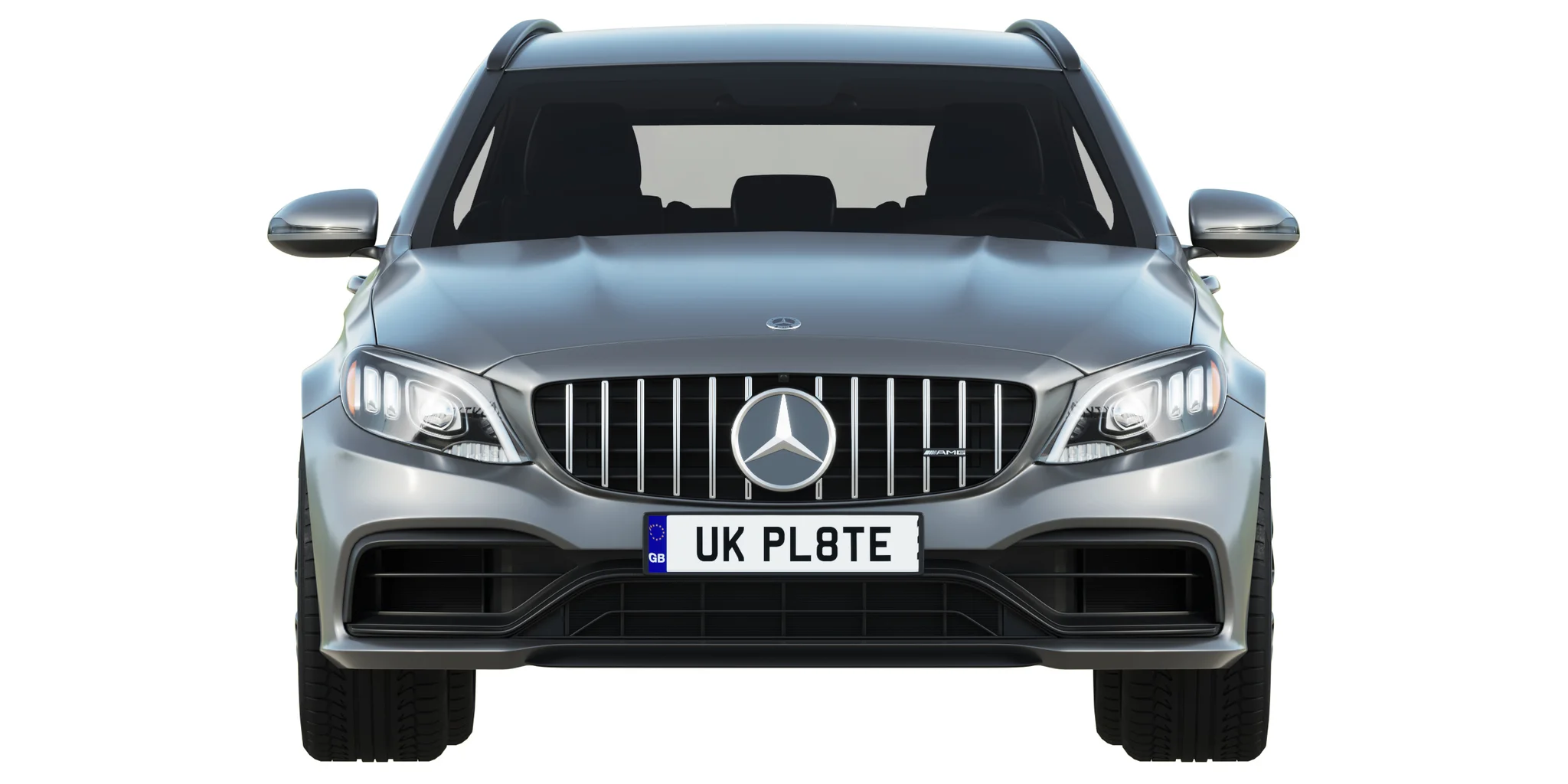 Mercedes Benz C63 Estate, 3D model preview 34