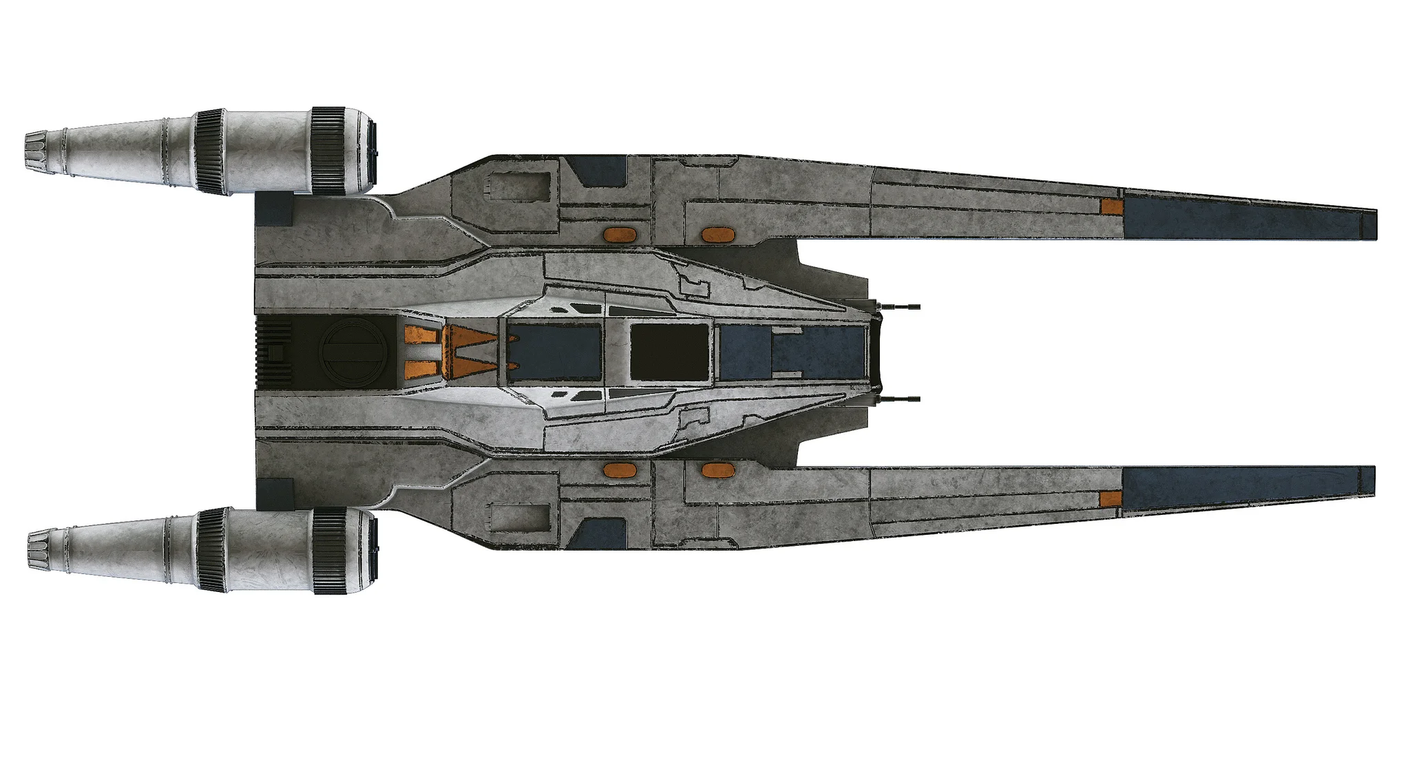 Star Wars U Wing — 3D model preview 21