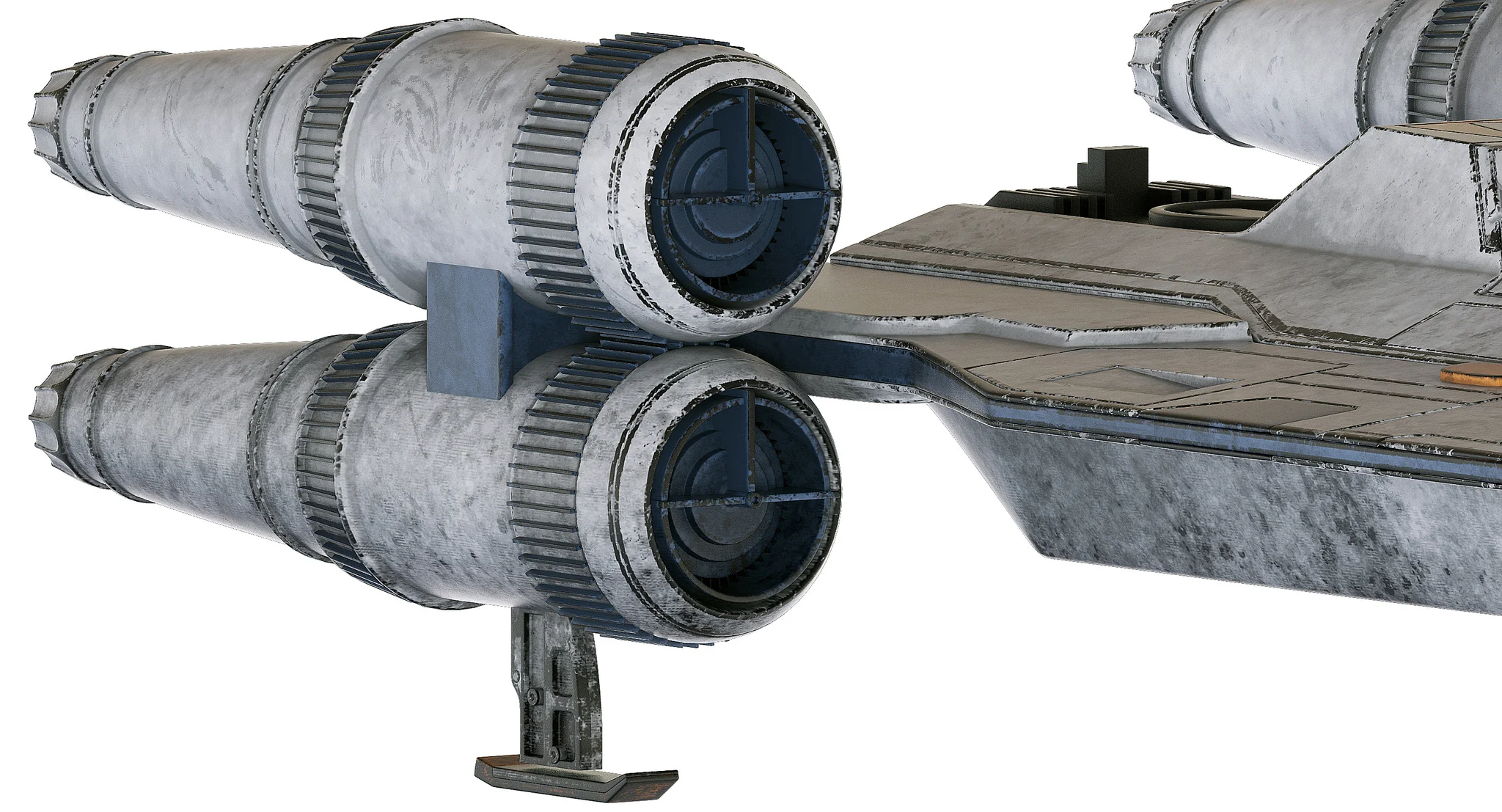 Star Wars U Wing — 3D model preview 25
