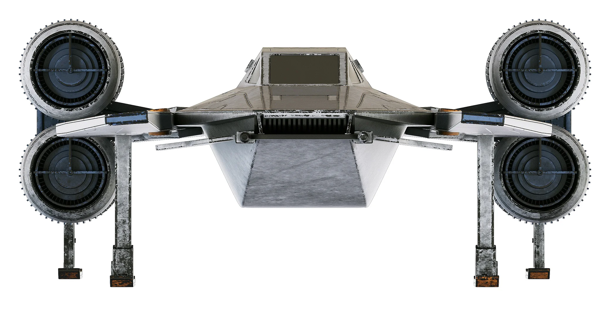 Star Wars U Wing — 3D model preview 28