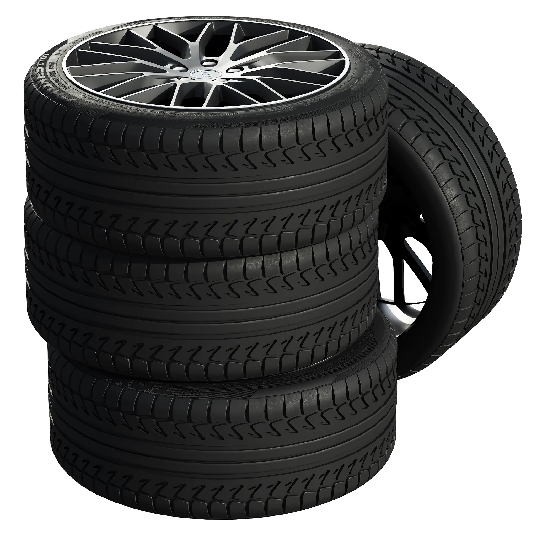Audi Tires 5 — 3D model preview 3