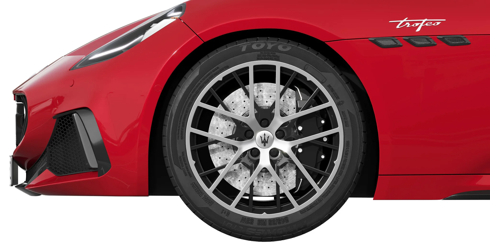 Maserati GranTurismo Trofeo, 3D model preview 1