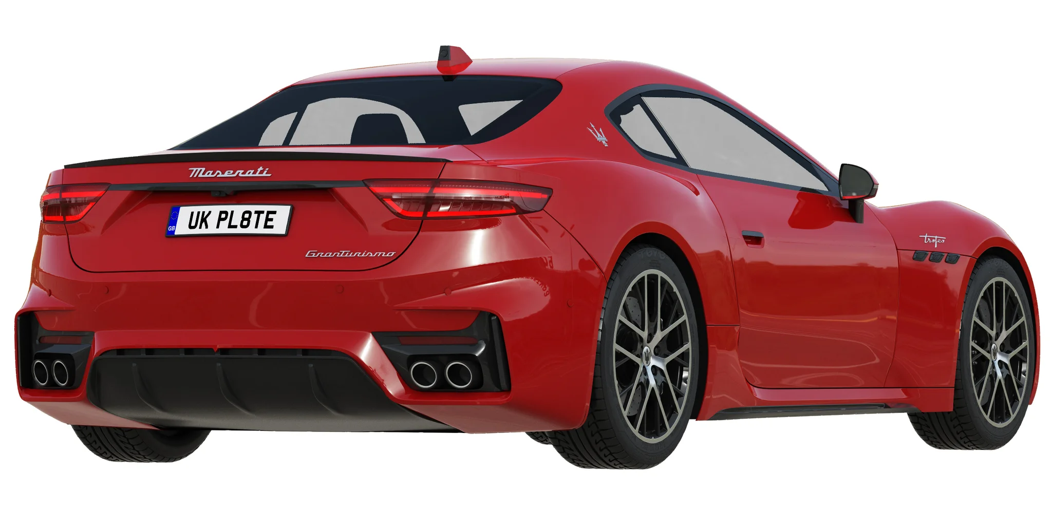 Maserati GranTurismo Trofeo, 3D model preview 9