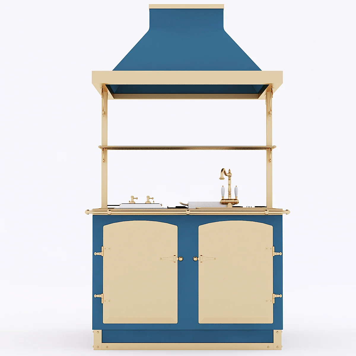 Restart ELG042 Cooking Block 120 Felix Royal — 3D model preview 4