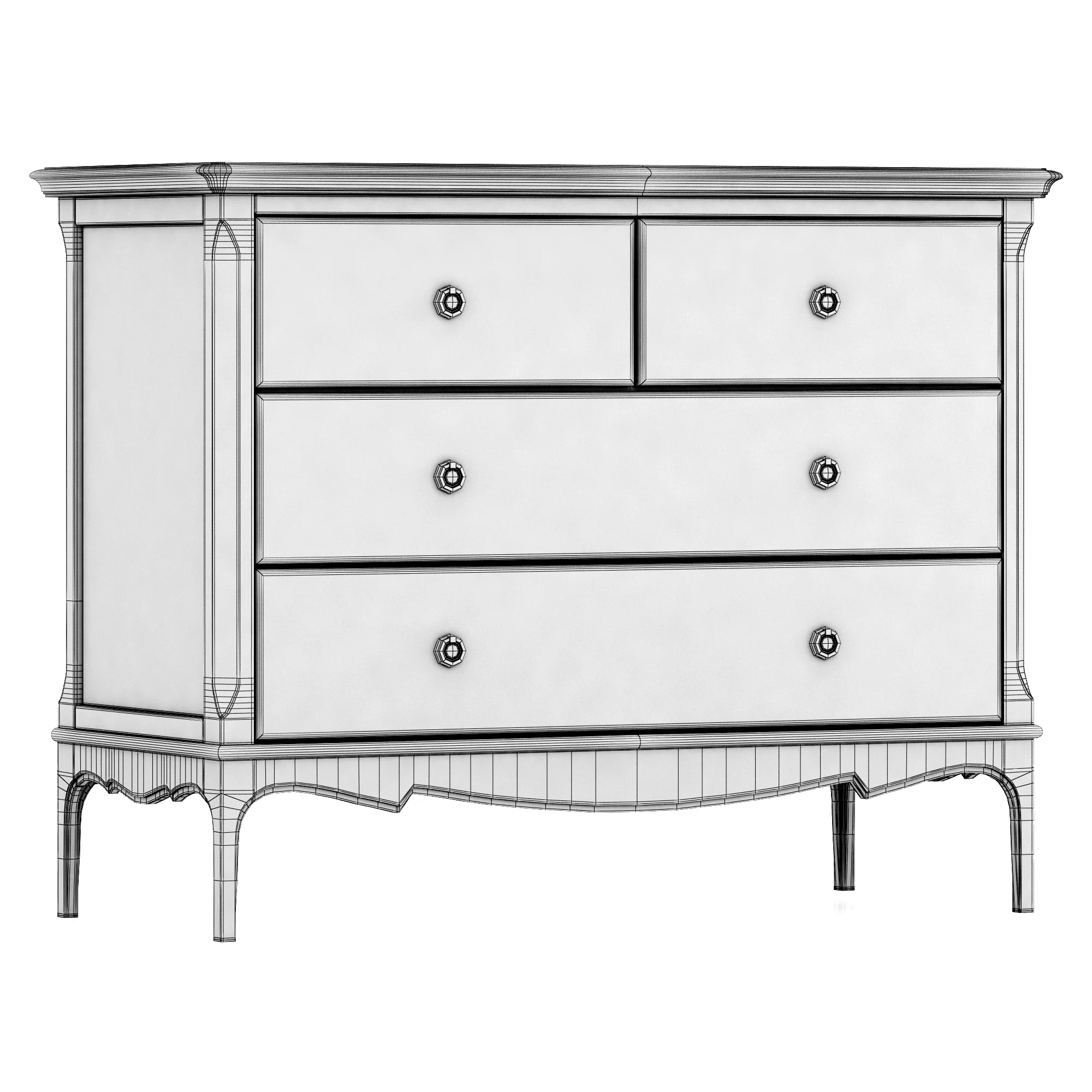 Dantone Home Venice Drawer 3 — 3D model preview 7