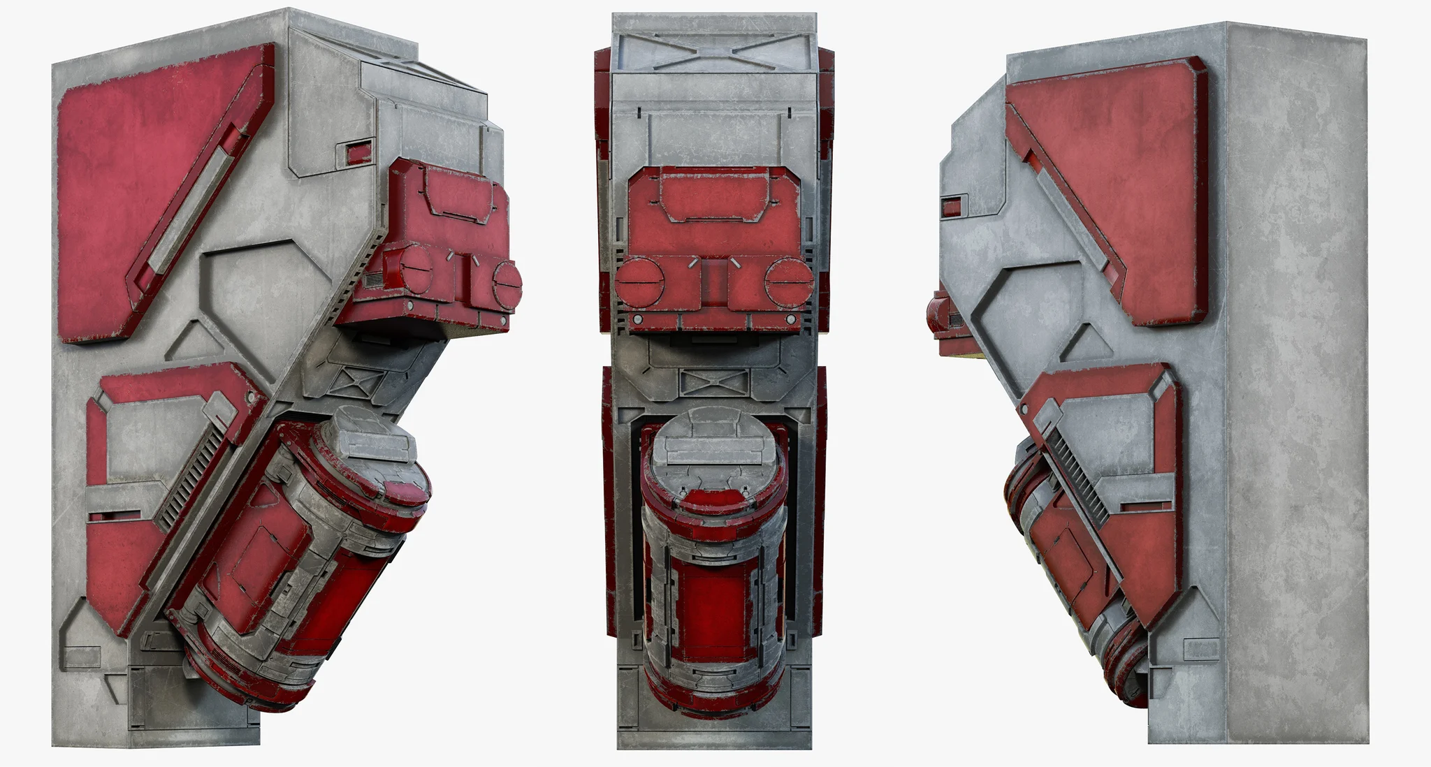 Sci Fi Builder Pack — 3D model preview 11