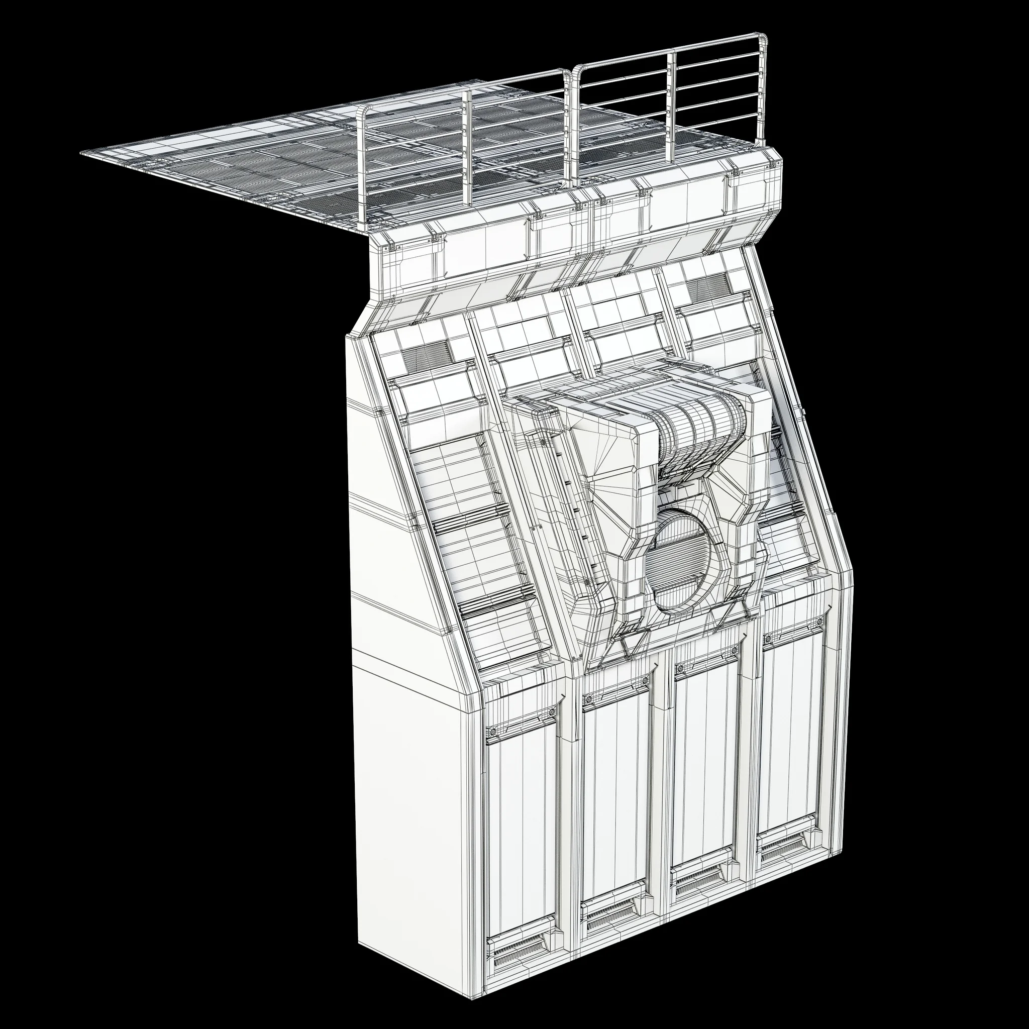 Sci Fi Builder Pack — 3D model preview 39
