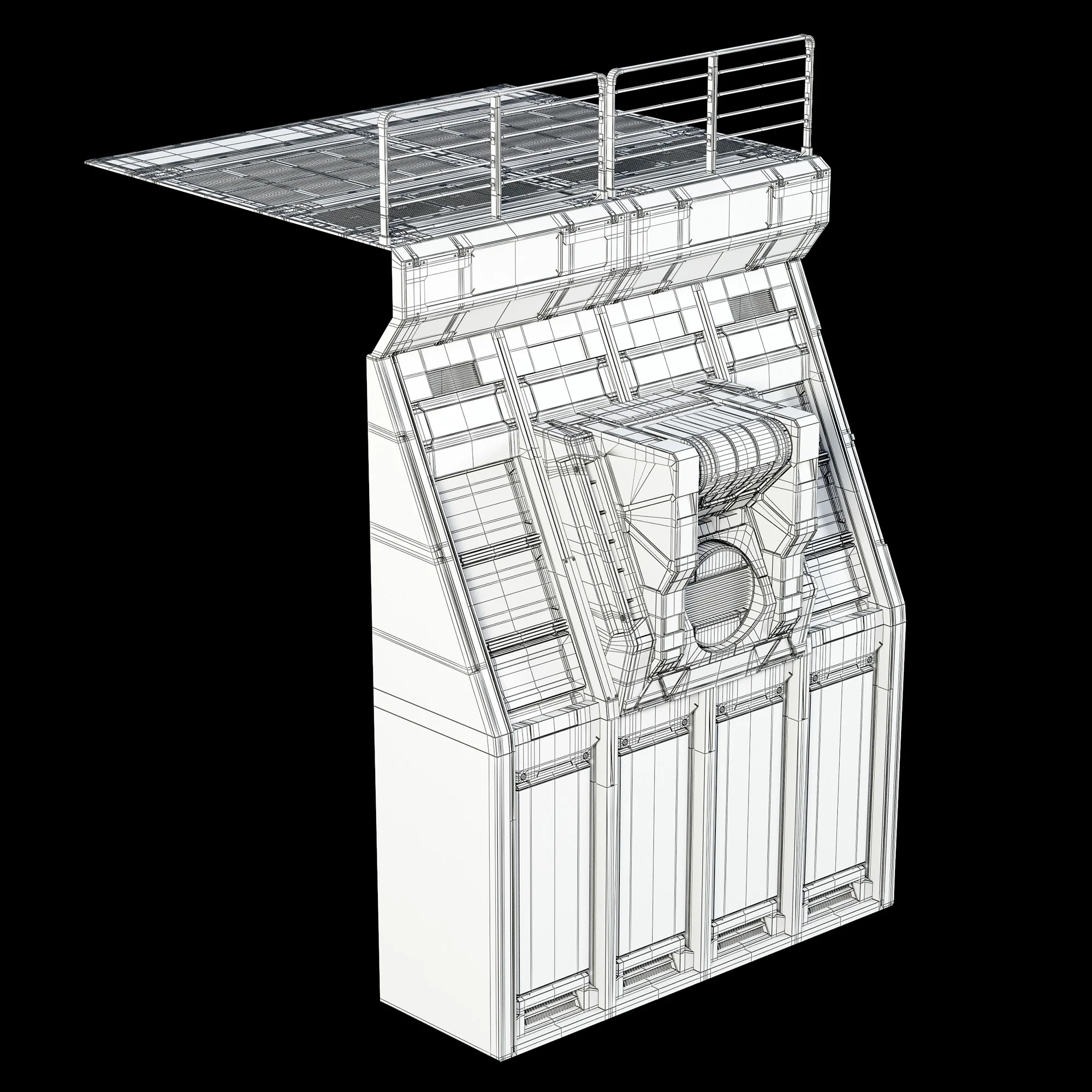 Sci Fi Builder Pack — 3D model preview 40