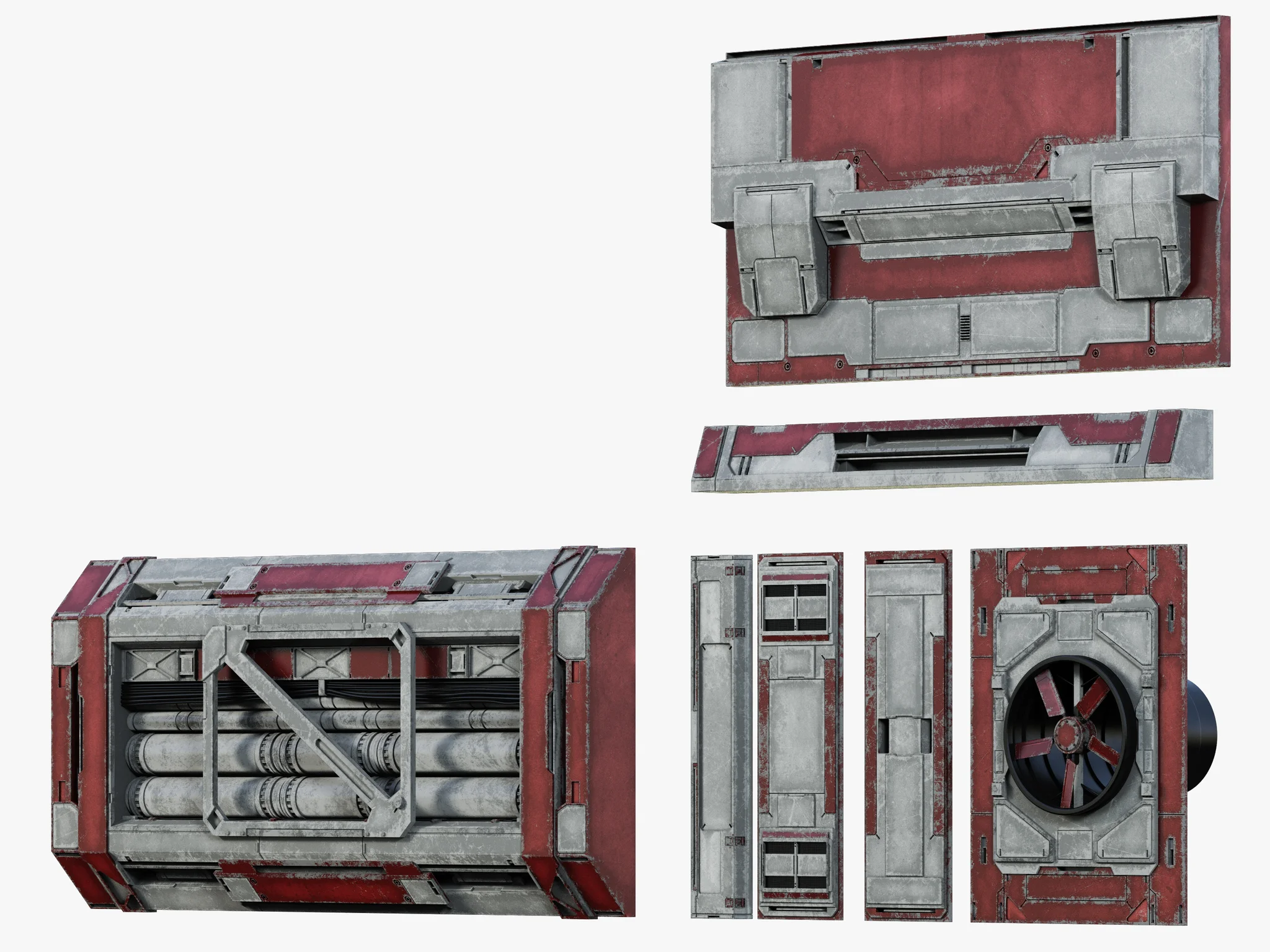 Sci Fi Builder Pack — 3D model preview 75
