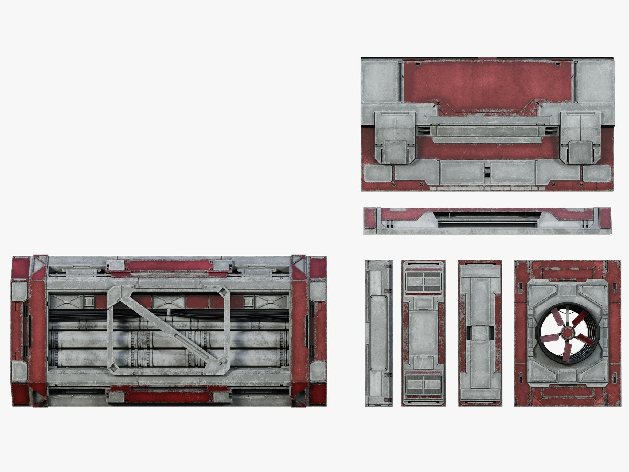 Sci Fi Builder Pack — 3D model preview 76