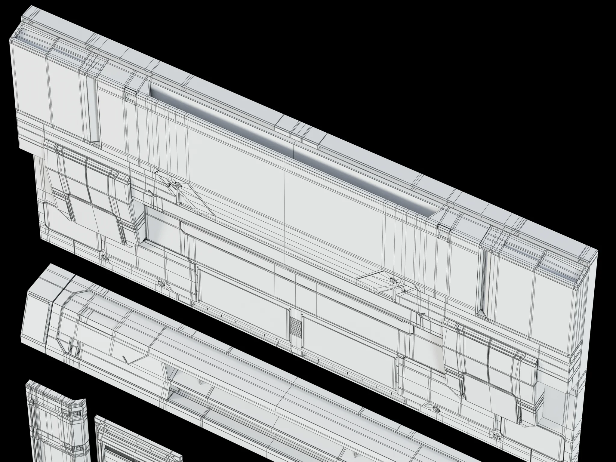 Sci Fi Builder Pack — 3D model preview 79