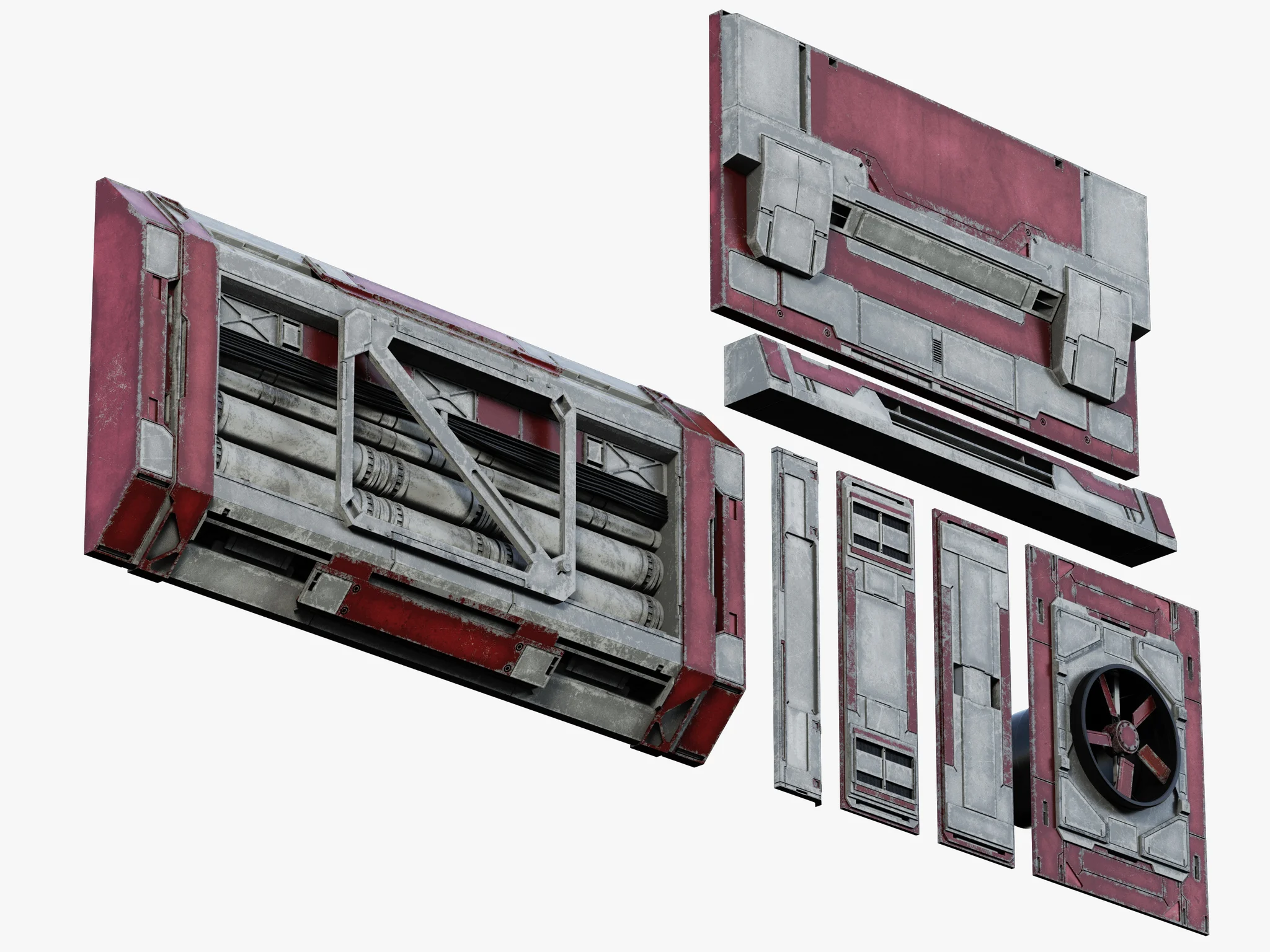Sci Fi Builder Pack — 3D model preview 80