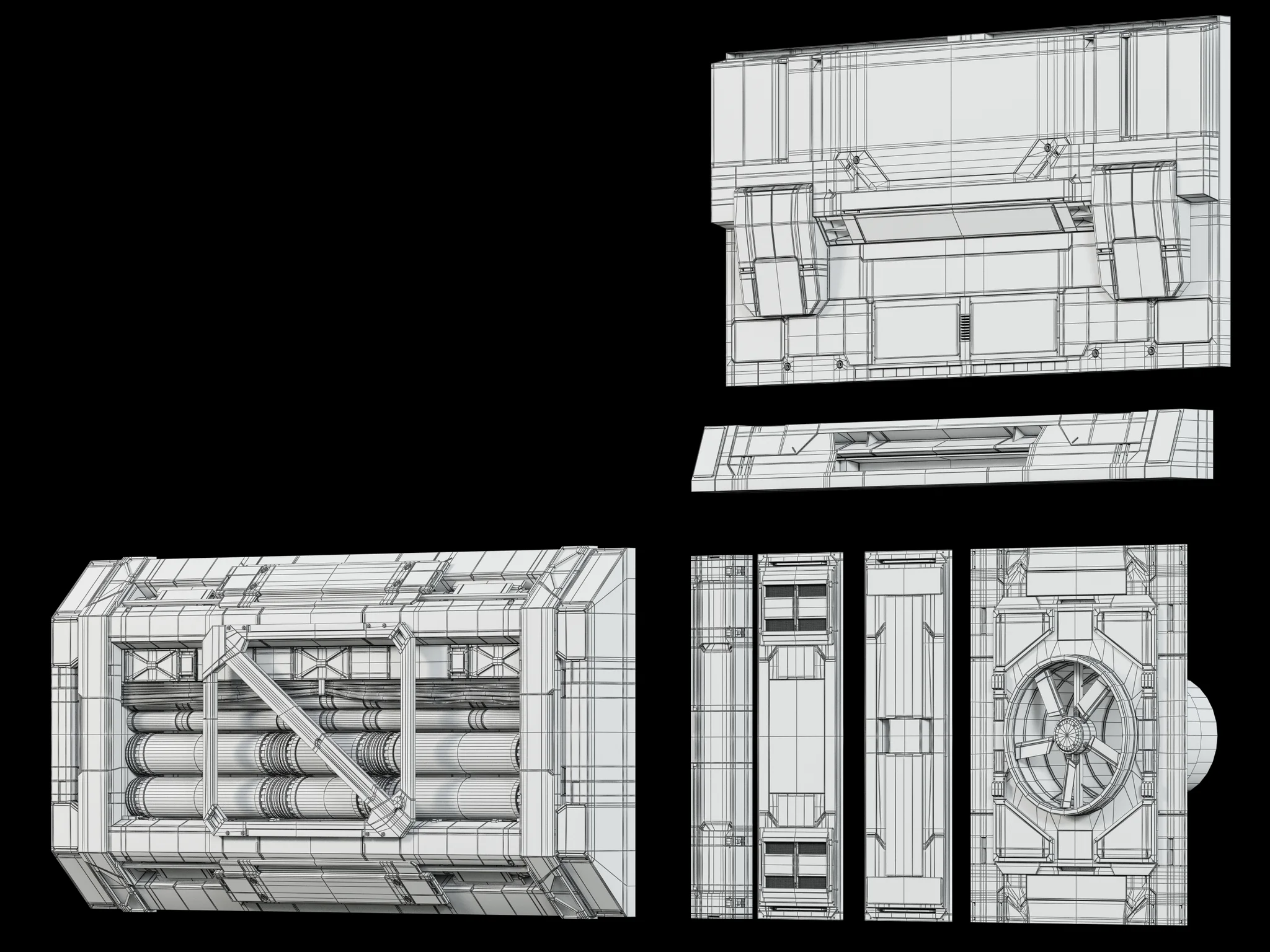 Sci Fi Builder Pack — 3D model preview 84