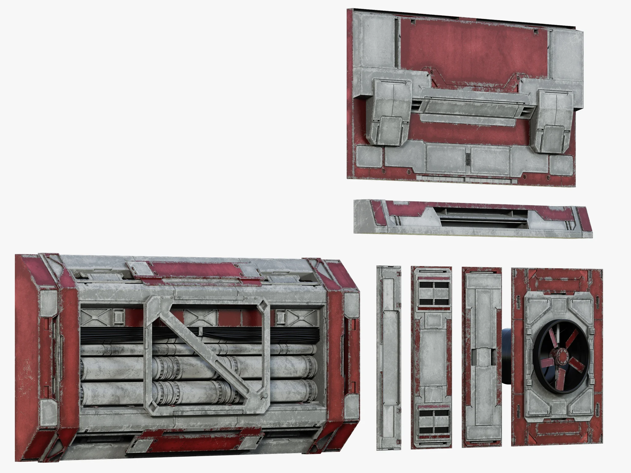 Sci Fi Builder Pack — 3D model preview 85