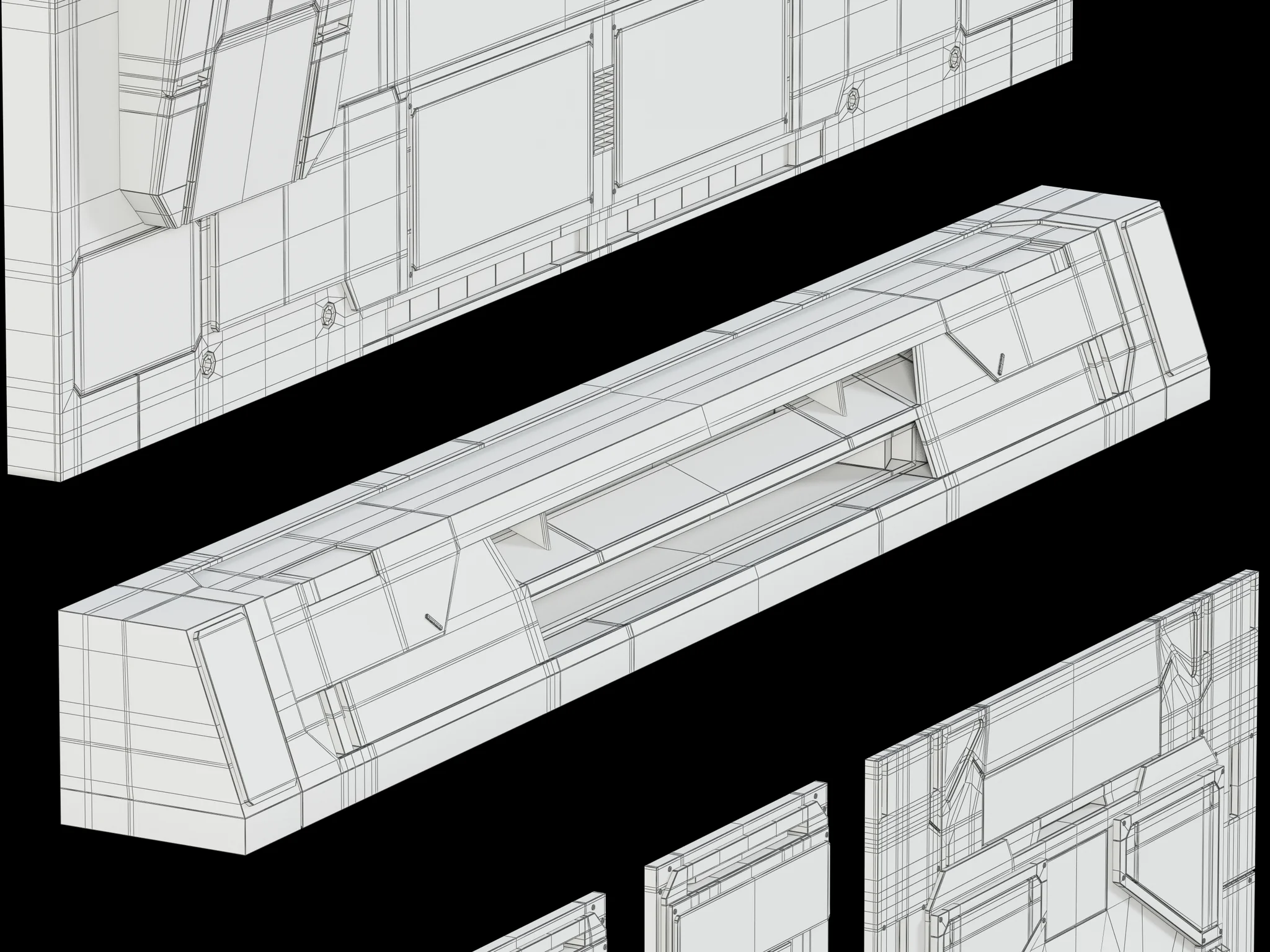 Sci Fi Builder Pack — 3D model preview 99