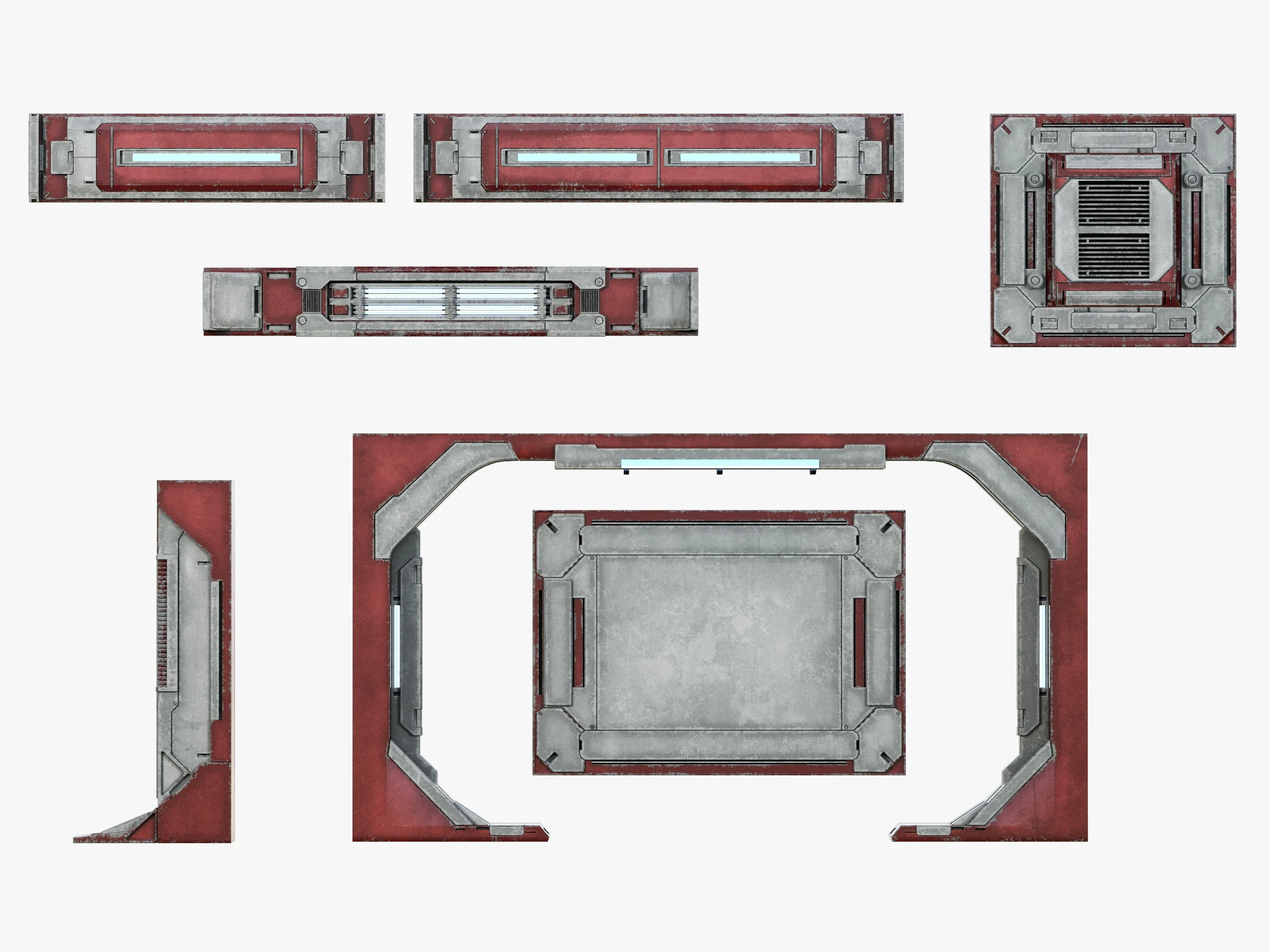 Sci Fi Builder Pack — 3D model preview 102