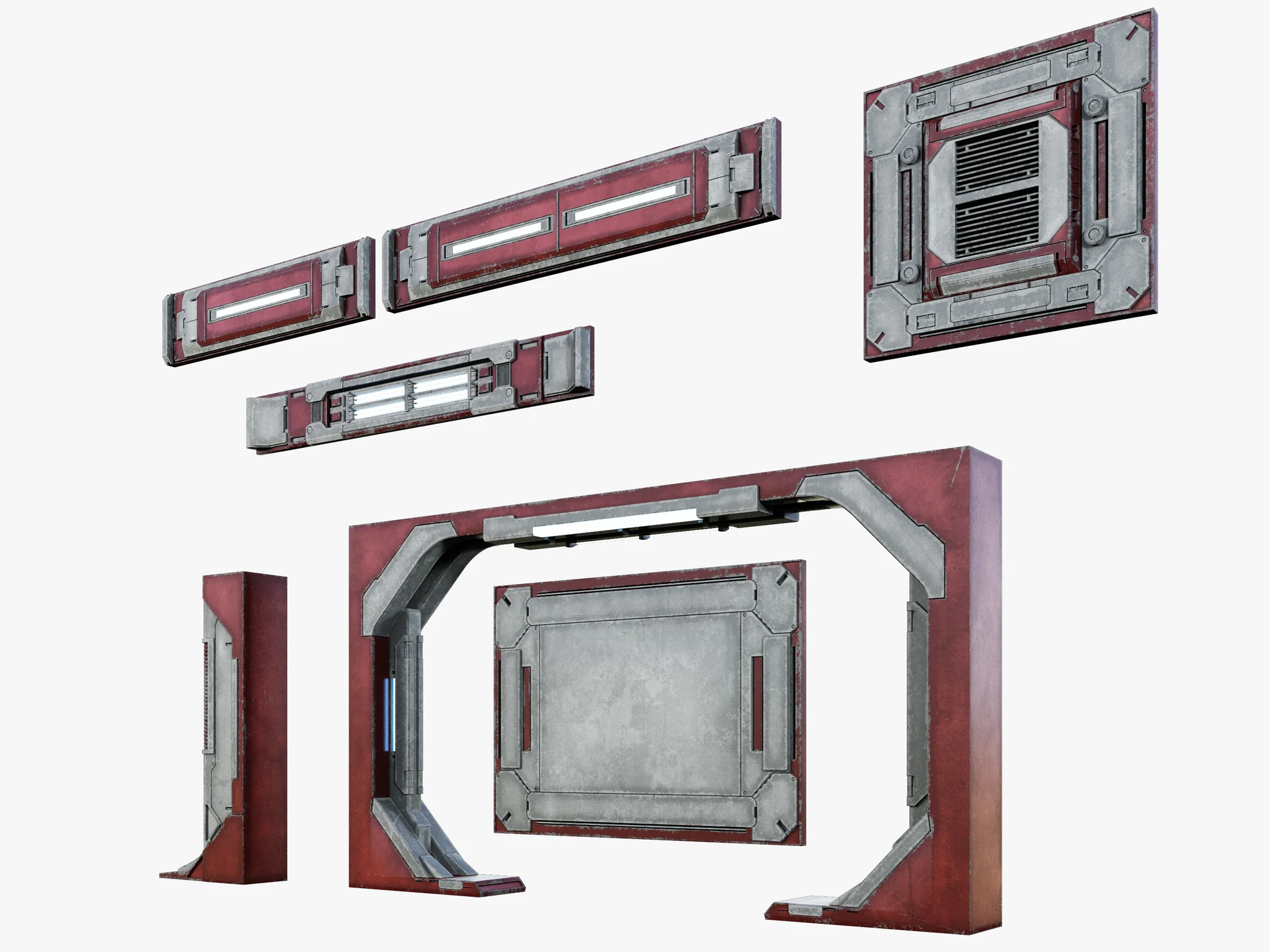 Sci Fi Builder Pack — 3D model preview 103