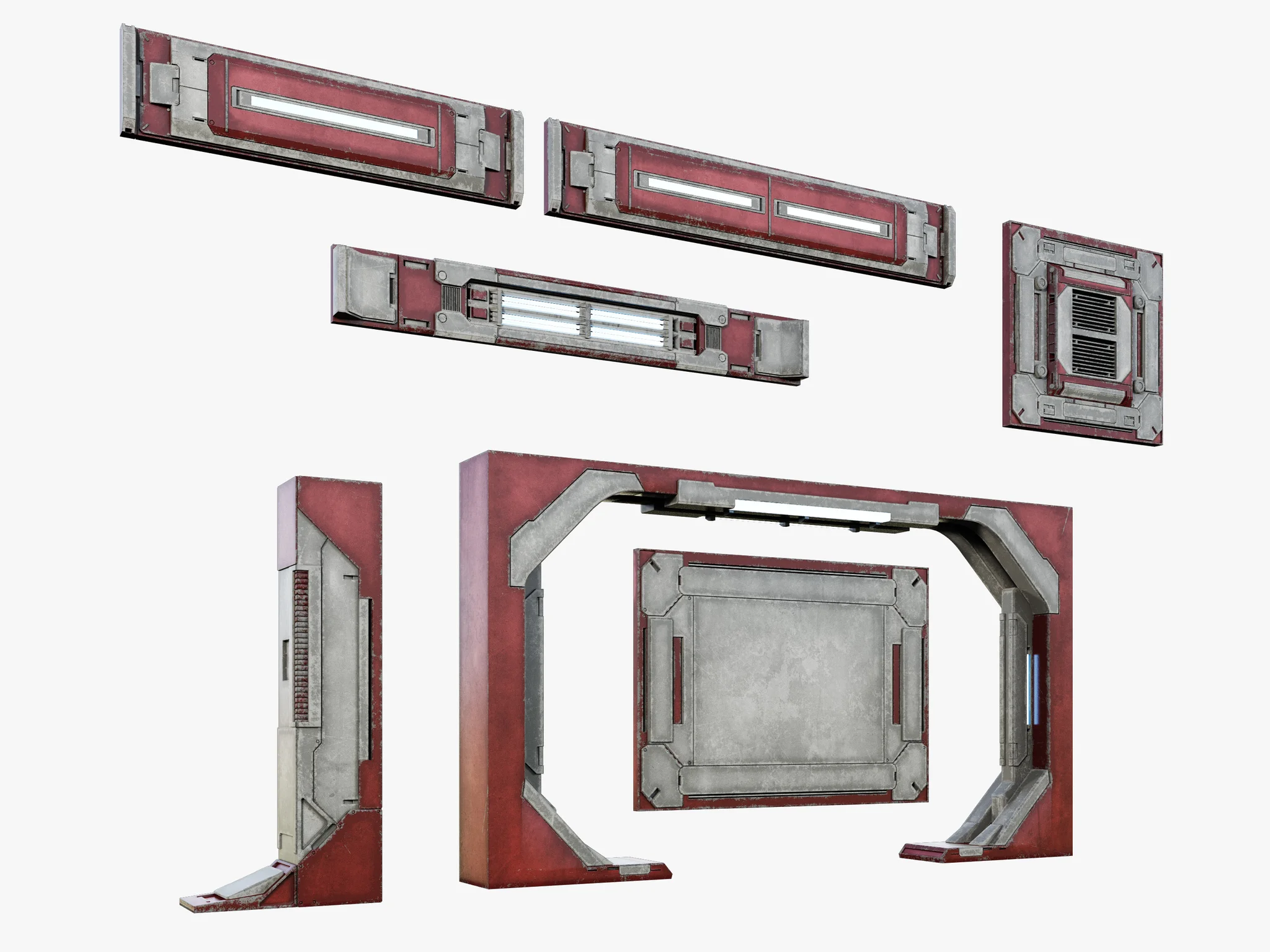 Sci Fi Builder Pack — 3D model preview 104