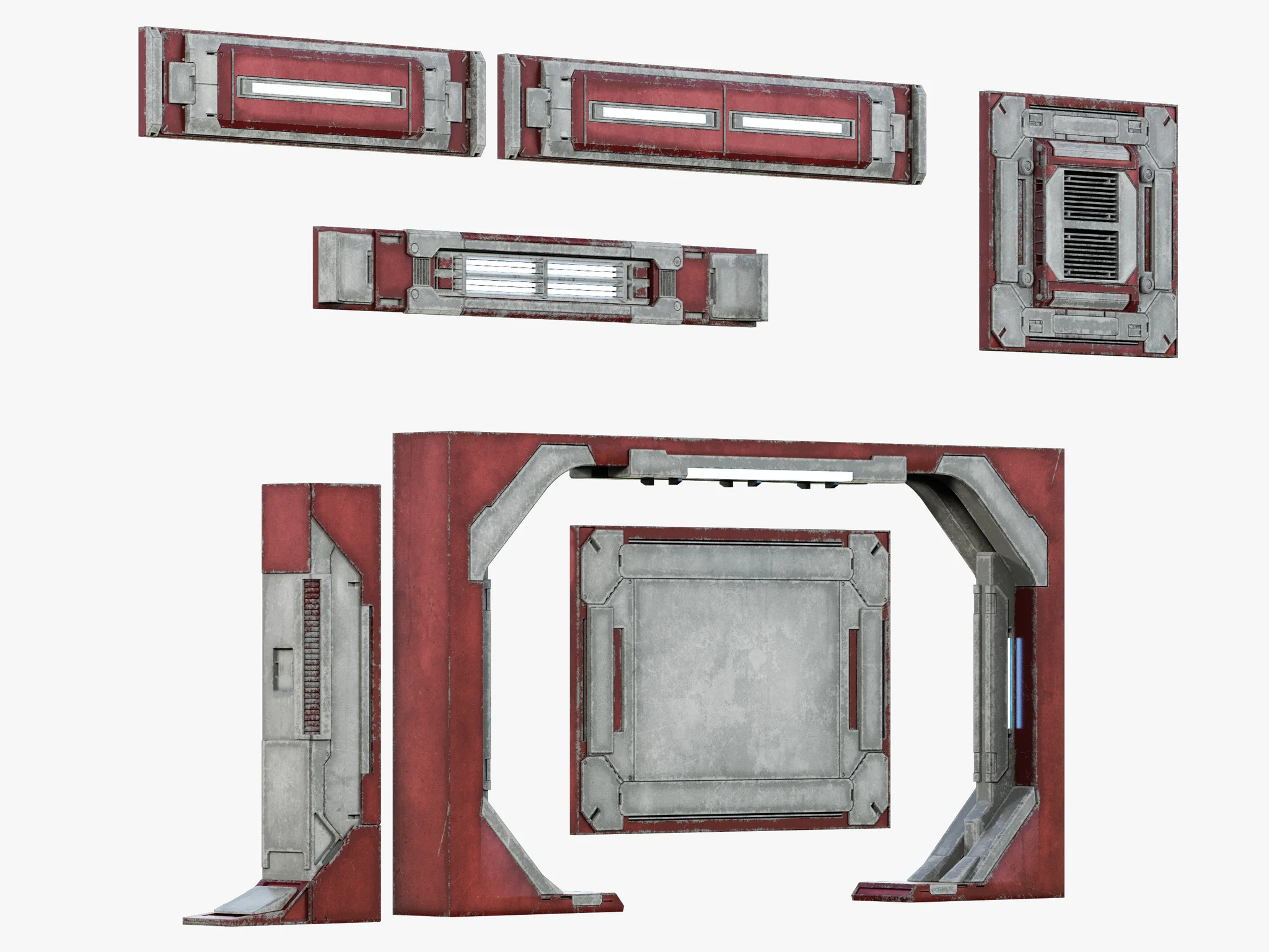 Sci Fi Builder Pack — 3D model preview 105