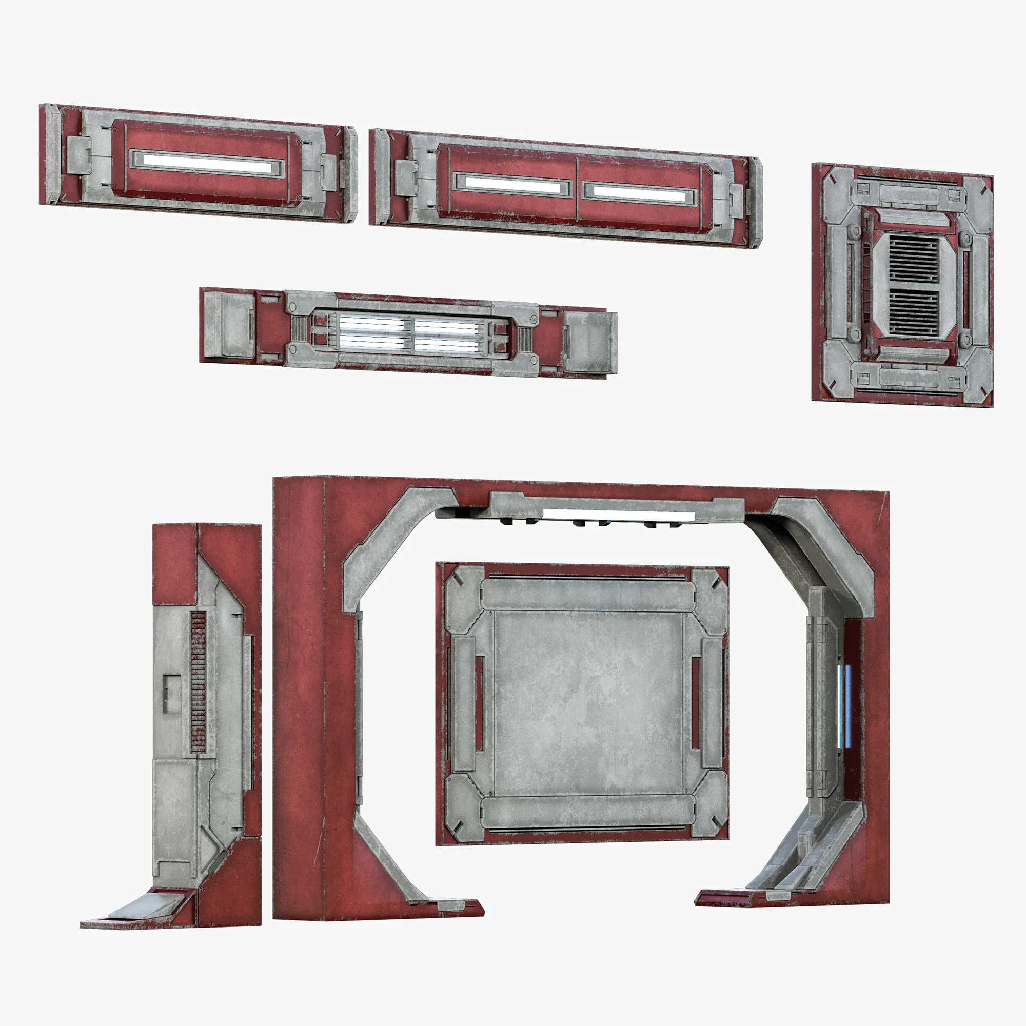 Sci Fi Builder Pack — 3D model preview 106