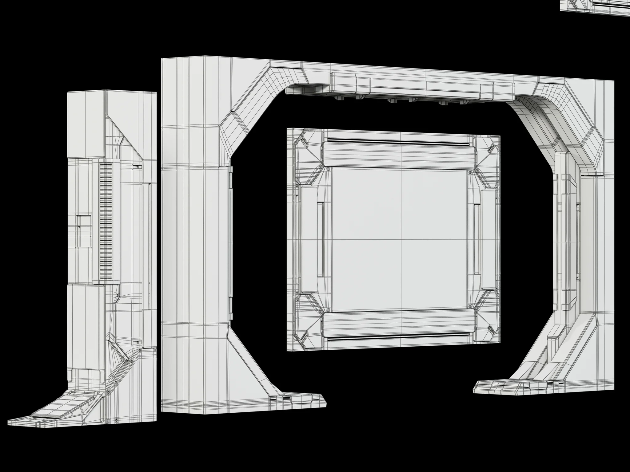 Sci Fi Builder Pack — 3D model preview 112