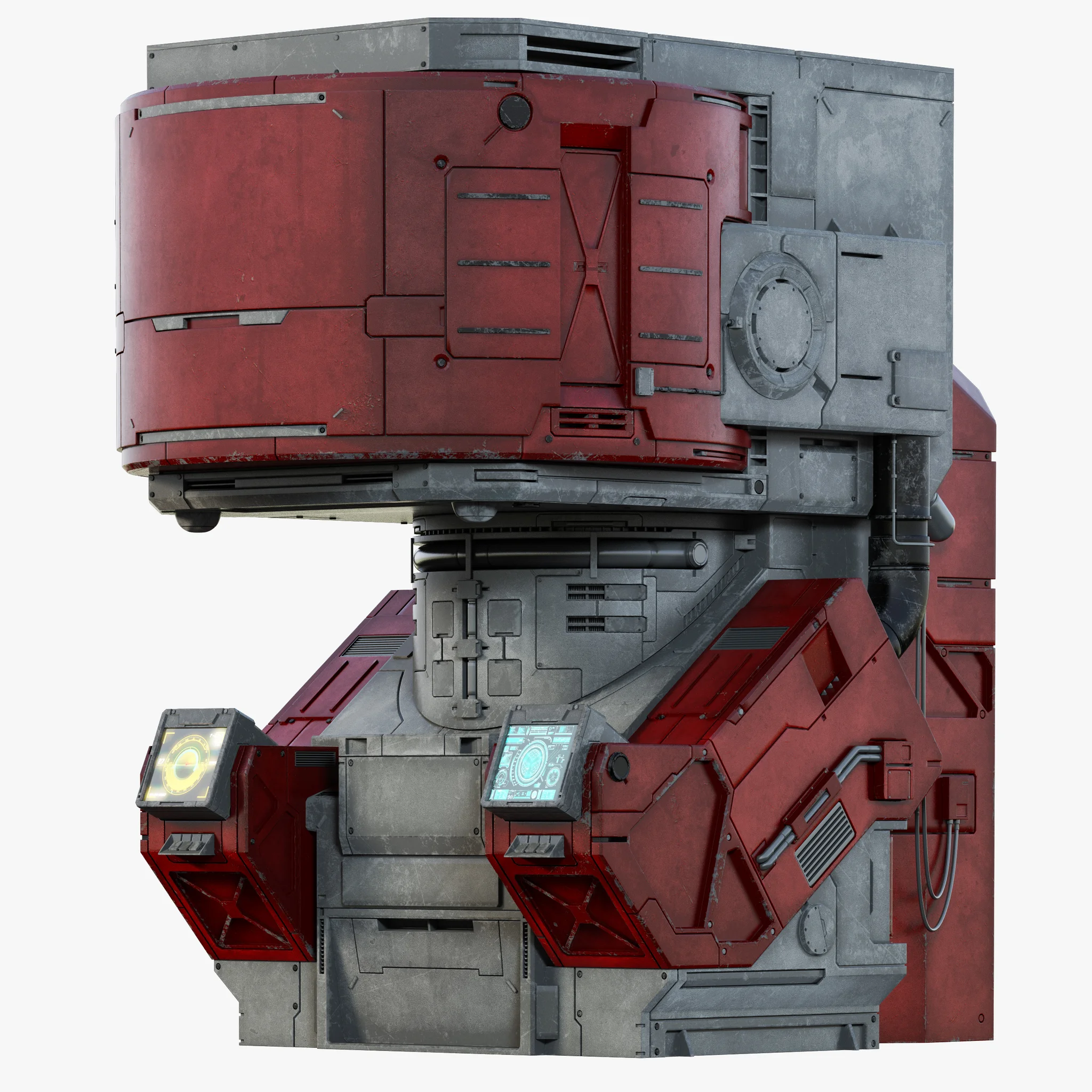 Sci Fi Builder Pack — 3D model preview 123