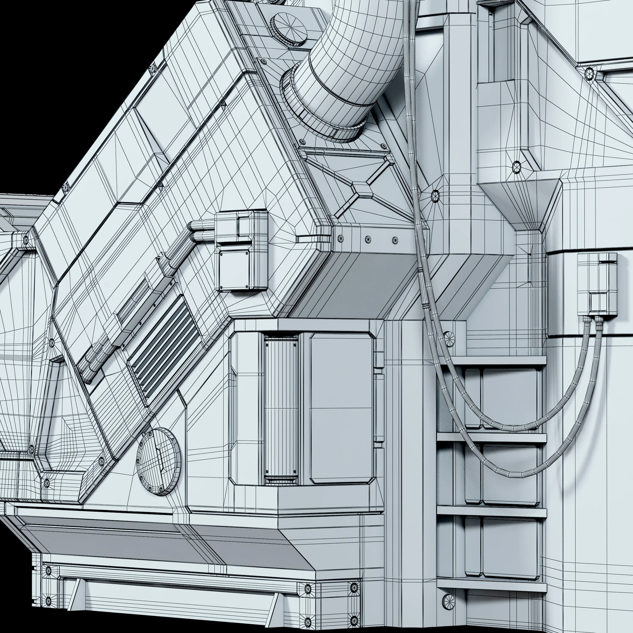 Sci Fi Builder Pack — 3D model preview 130