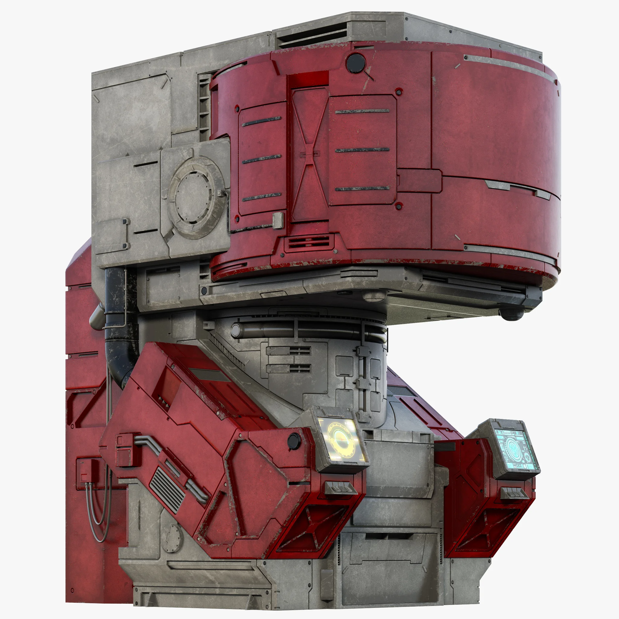 Sci Fi Builder Pack — 3D model preview 133