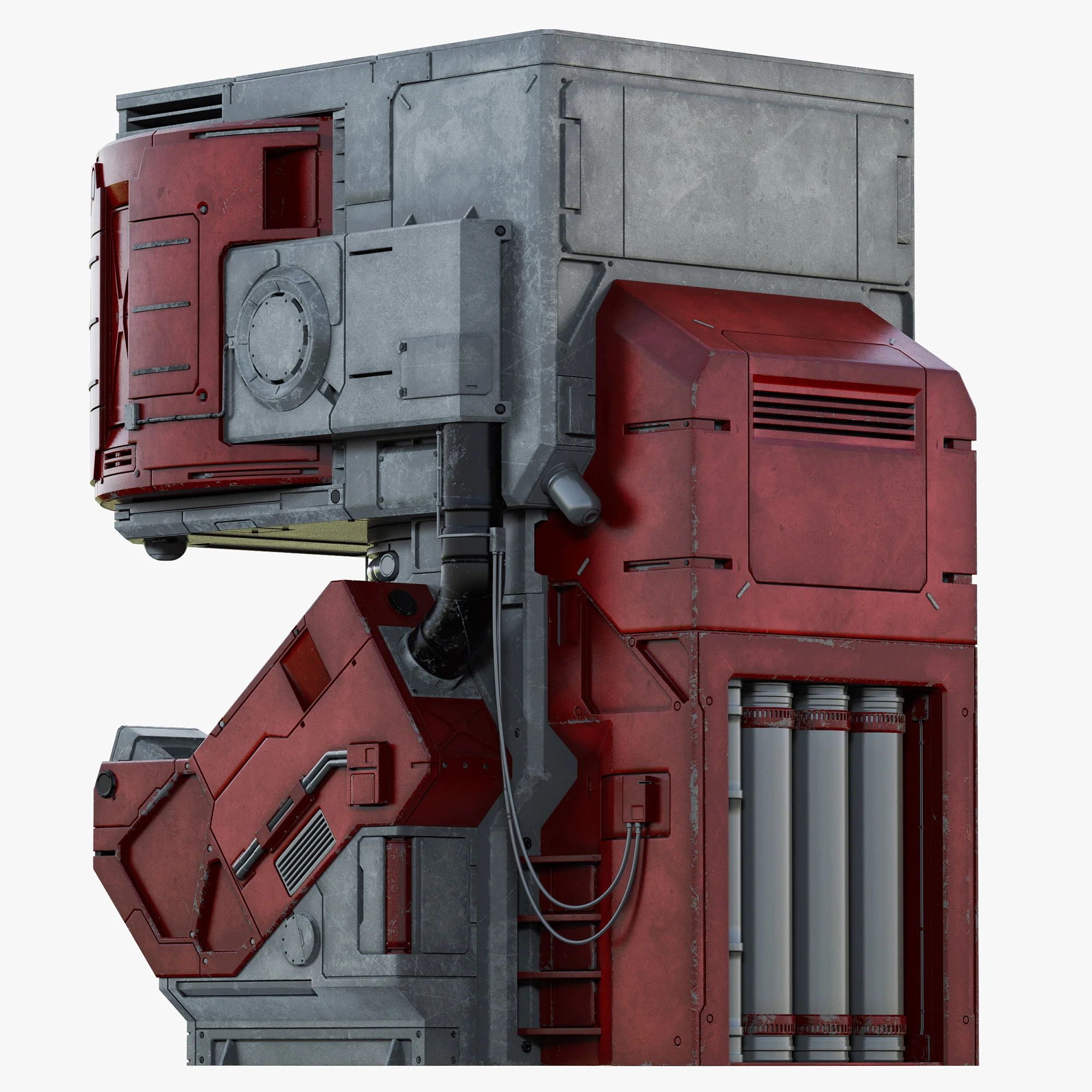 Sci Fi Builder Pack — 3D model preview 138