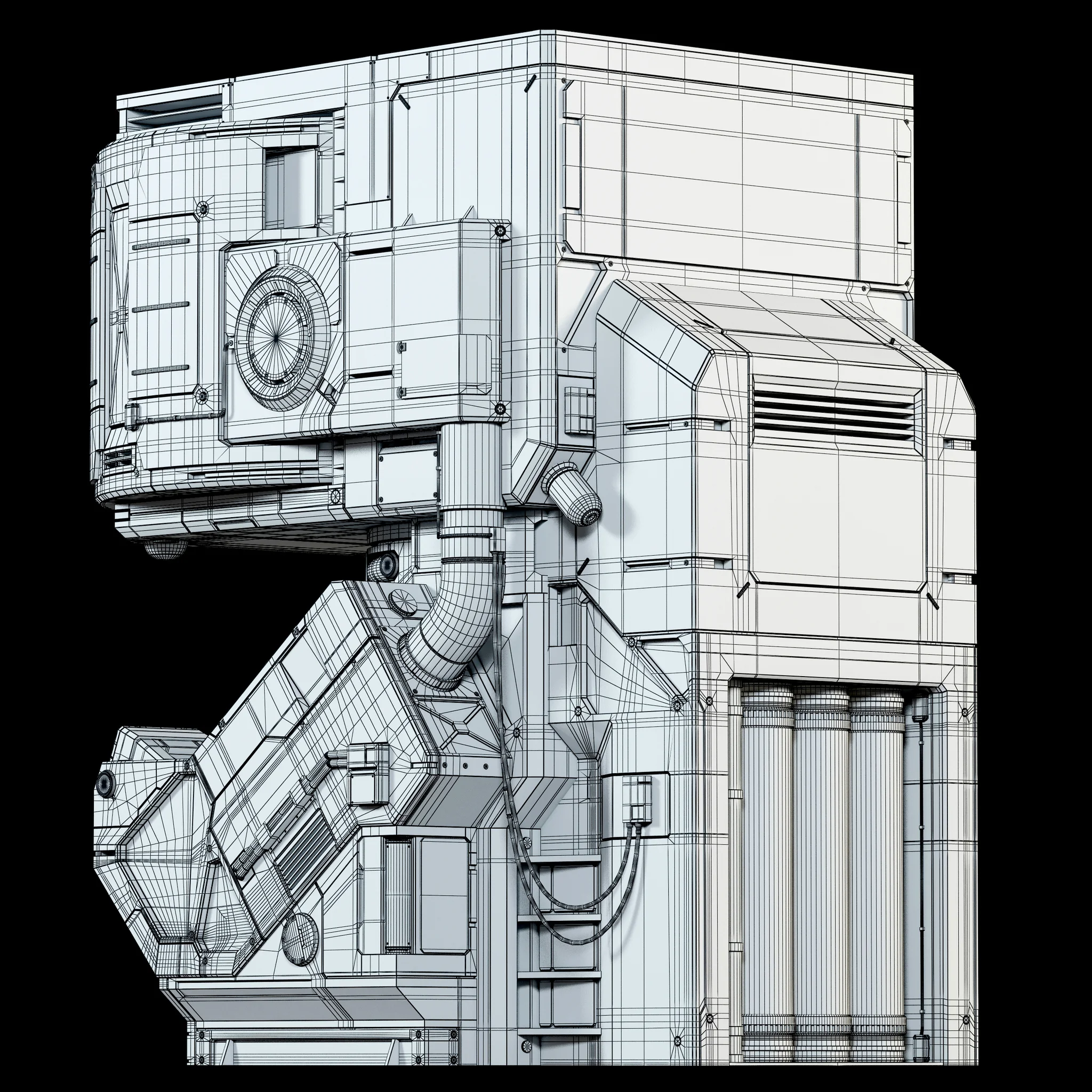 Sci Fi Builder Pack — 3D model preview 139