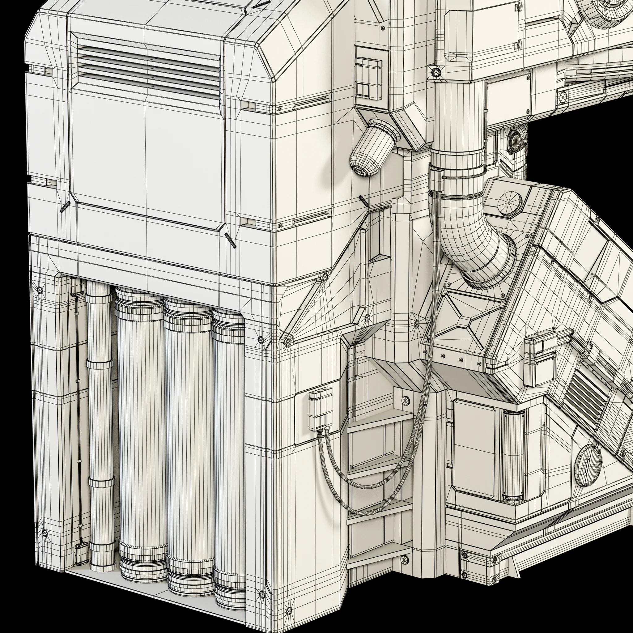 Sci Fi Builder Pack — 3D model preview 142