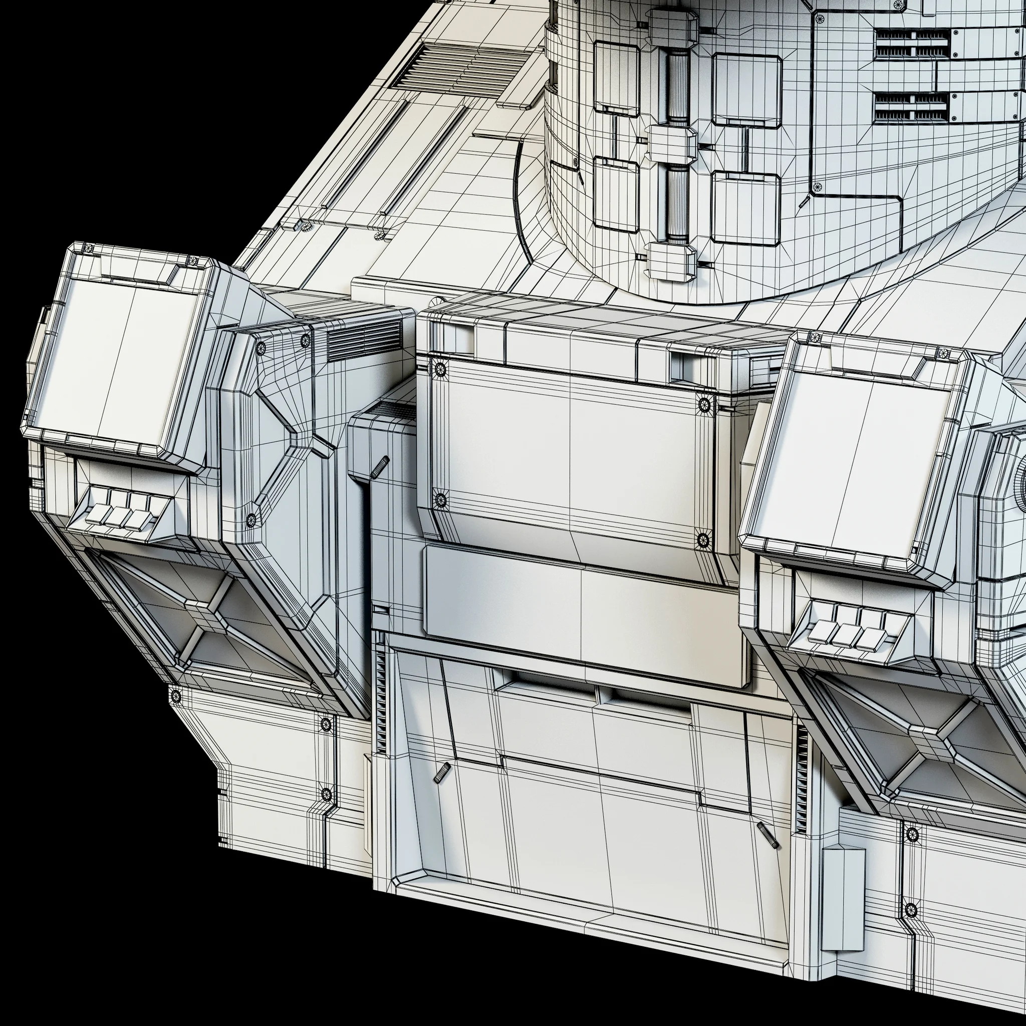 Sci Fi Builder Pack — 3D model preview 144