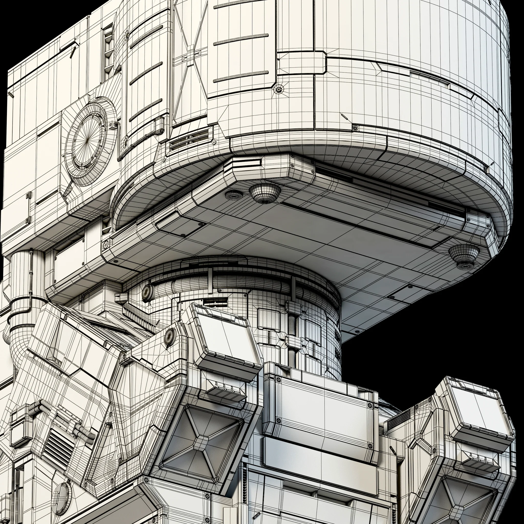 Sci Fi Builder Pack — 3D model preview 146