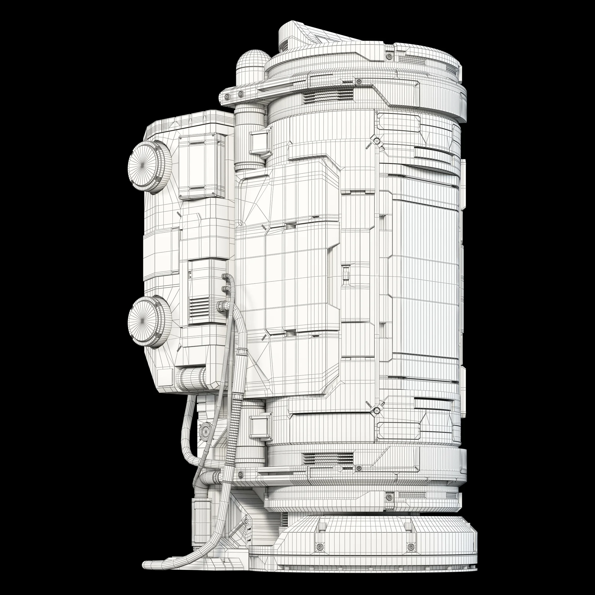 Sci Fi Builder Pack — 3D model preview 161