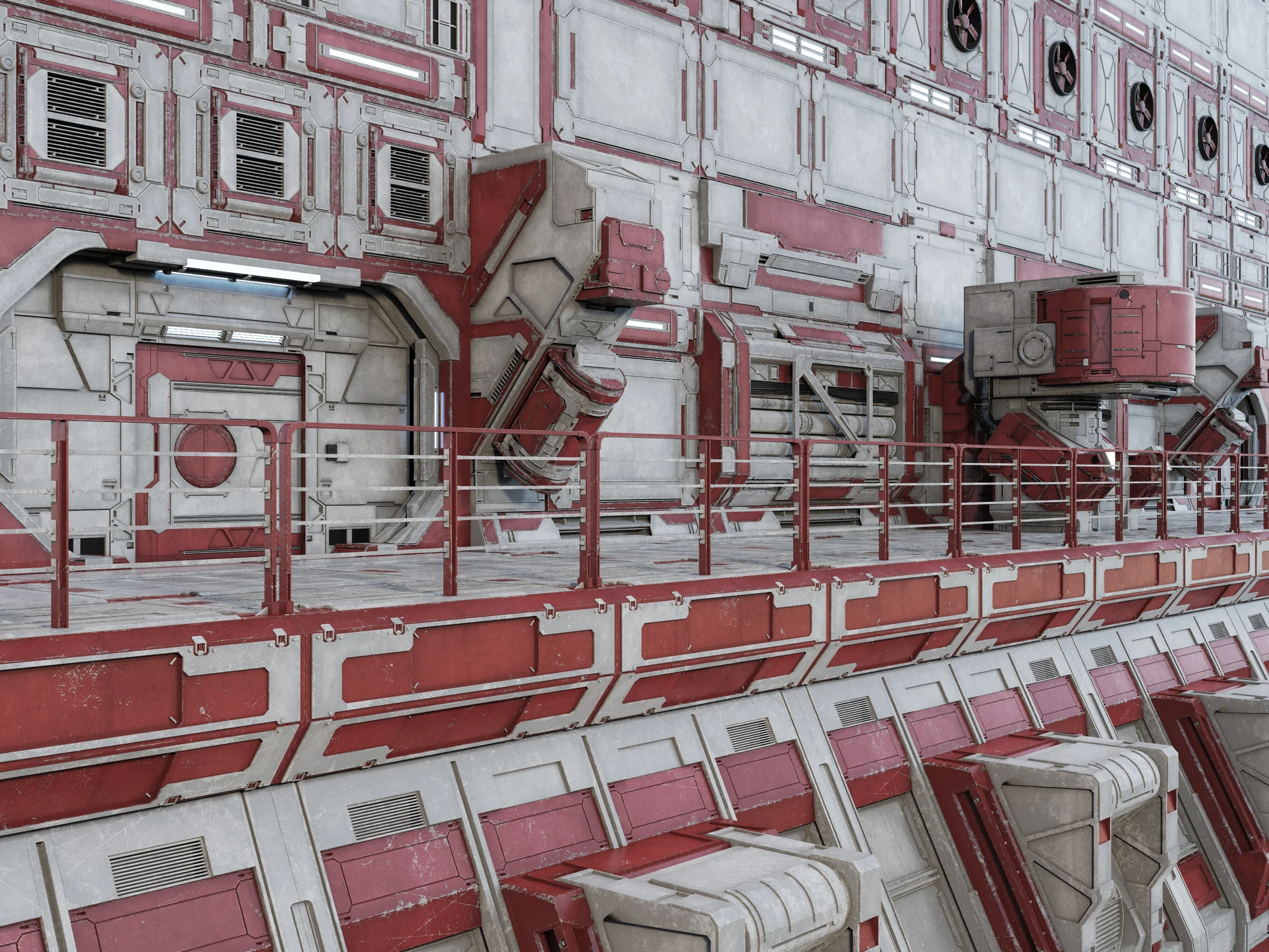 Sci Fi Builder Pack — 3D model preview 185