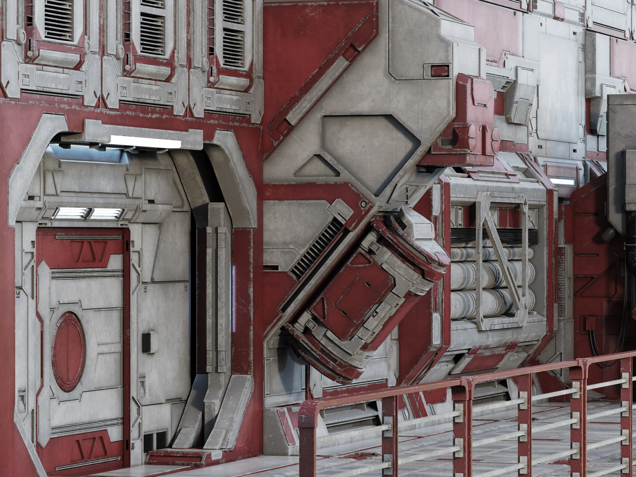 Sci Fi Builder Pack — 3D model preview 191