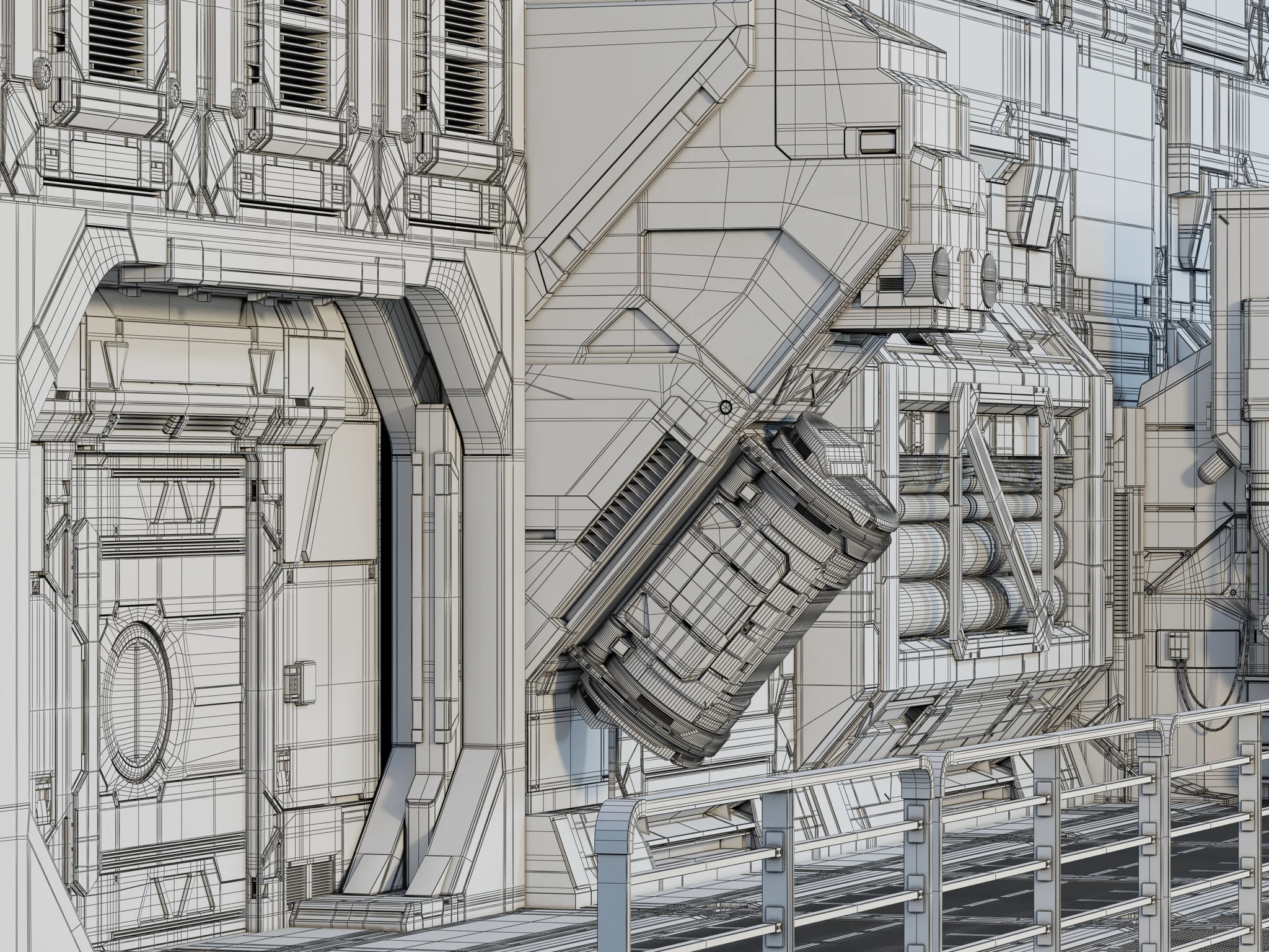 Sci Fi Builder Pack — 3D model preview 192
